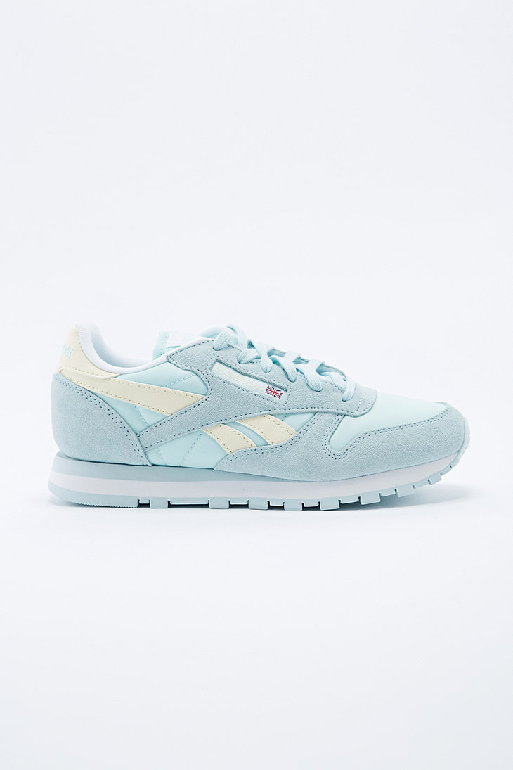 light blue reebok