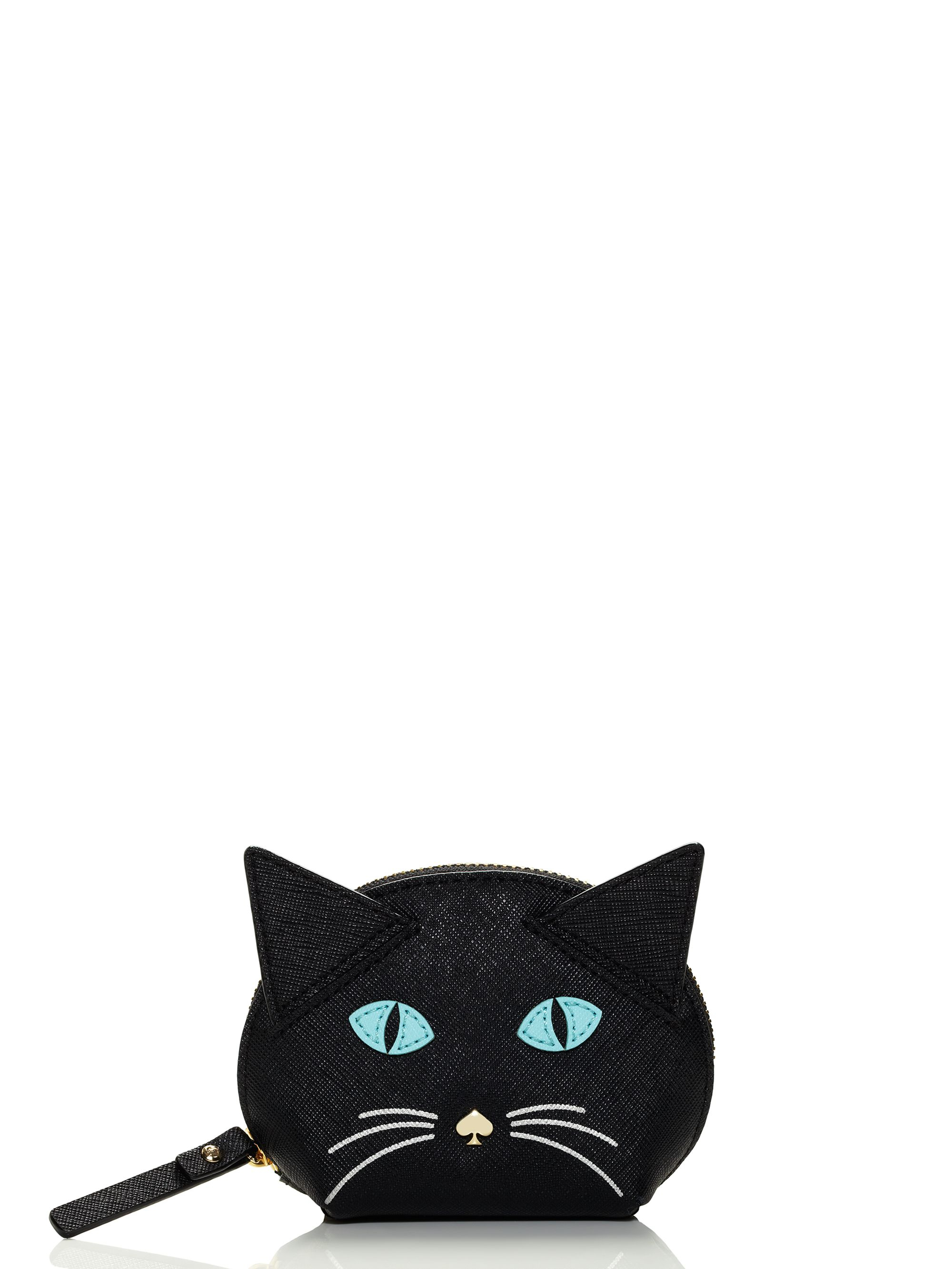 Kate Spade Cat'S Meow Cat Coin Purse in Black Lyst