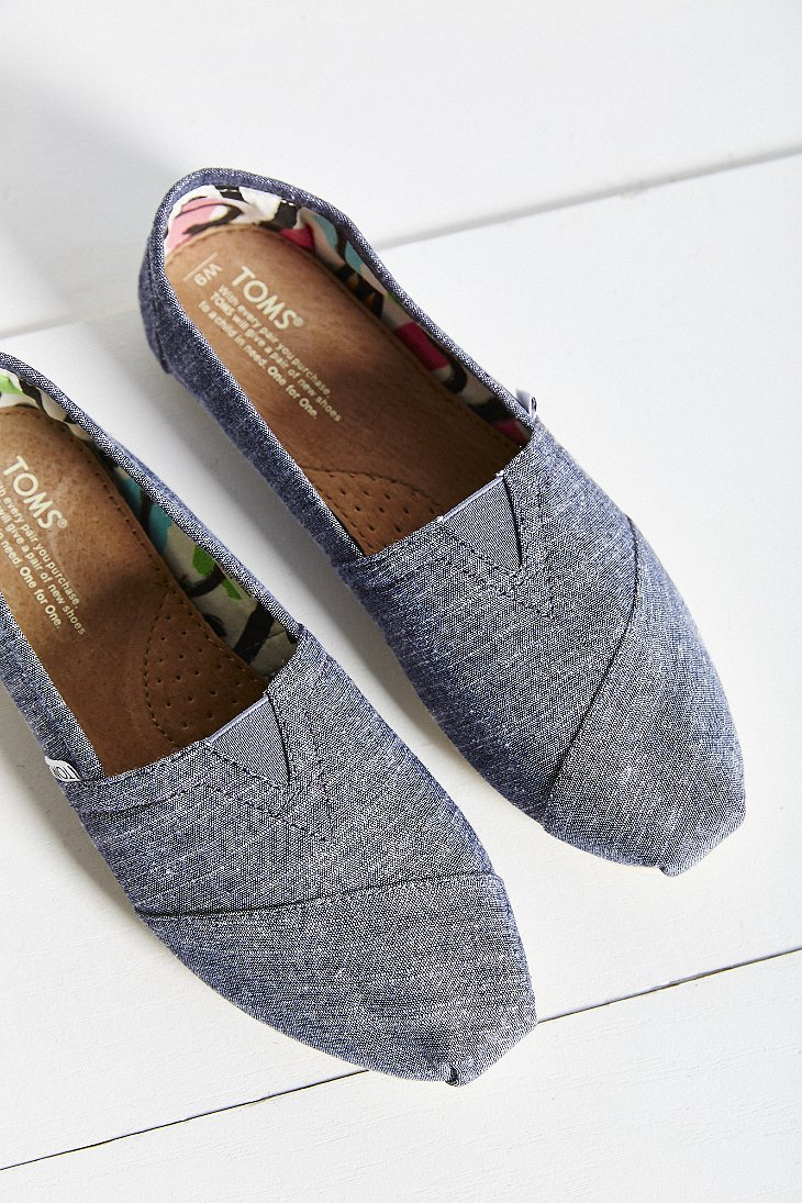 toms chambray womens