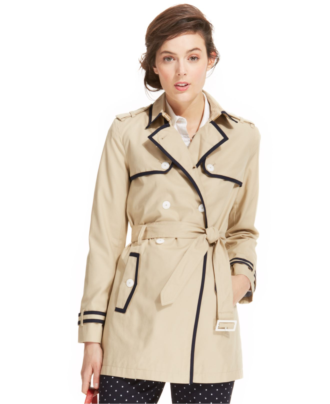 hilfiger trench coat