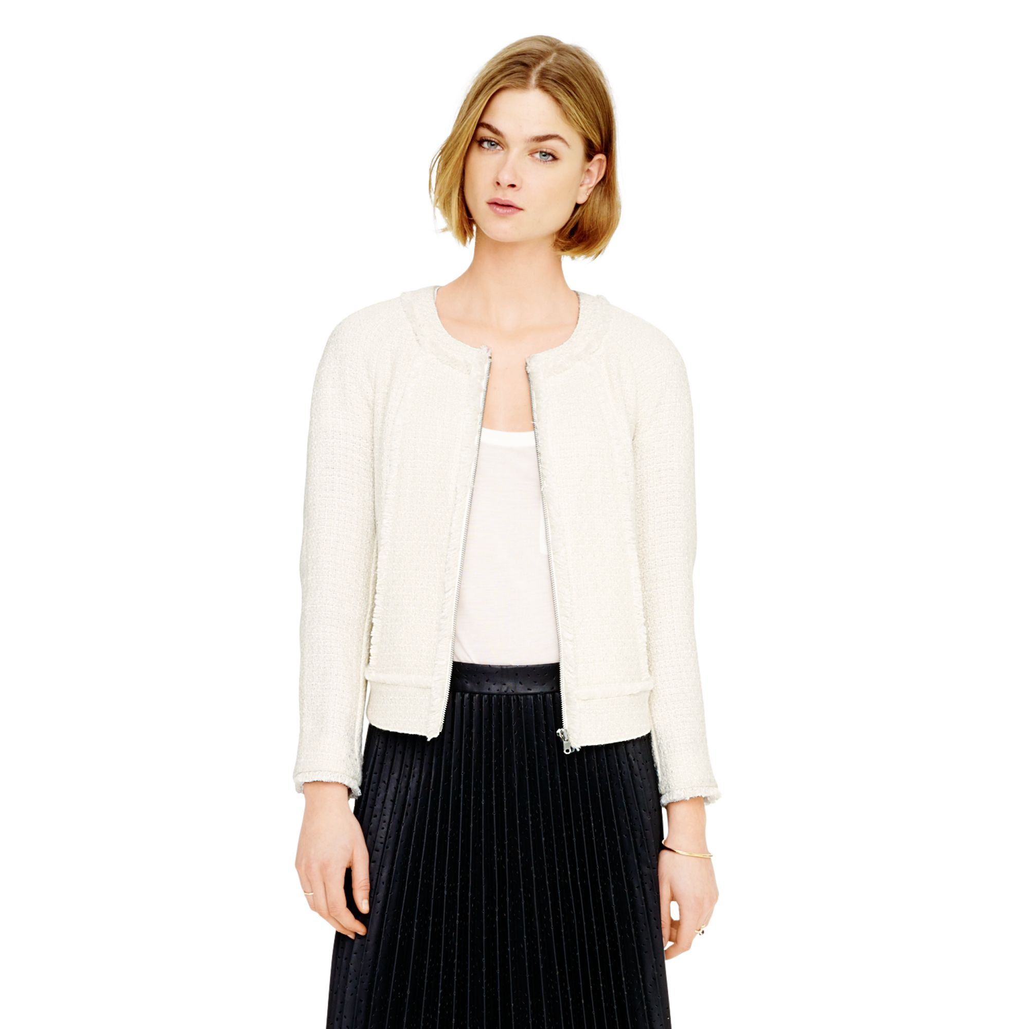 club monaco white jacket