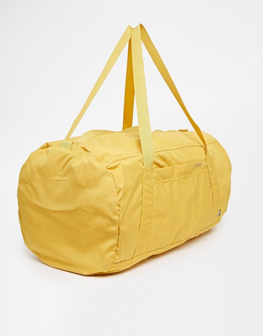 duffle bag yellow