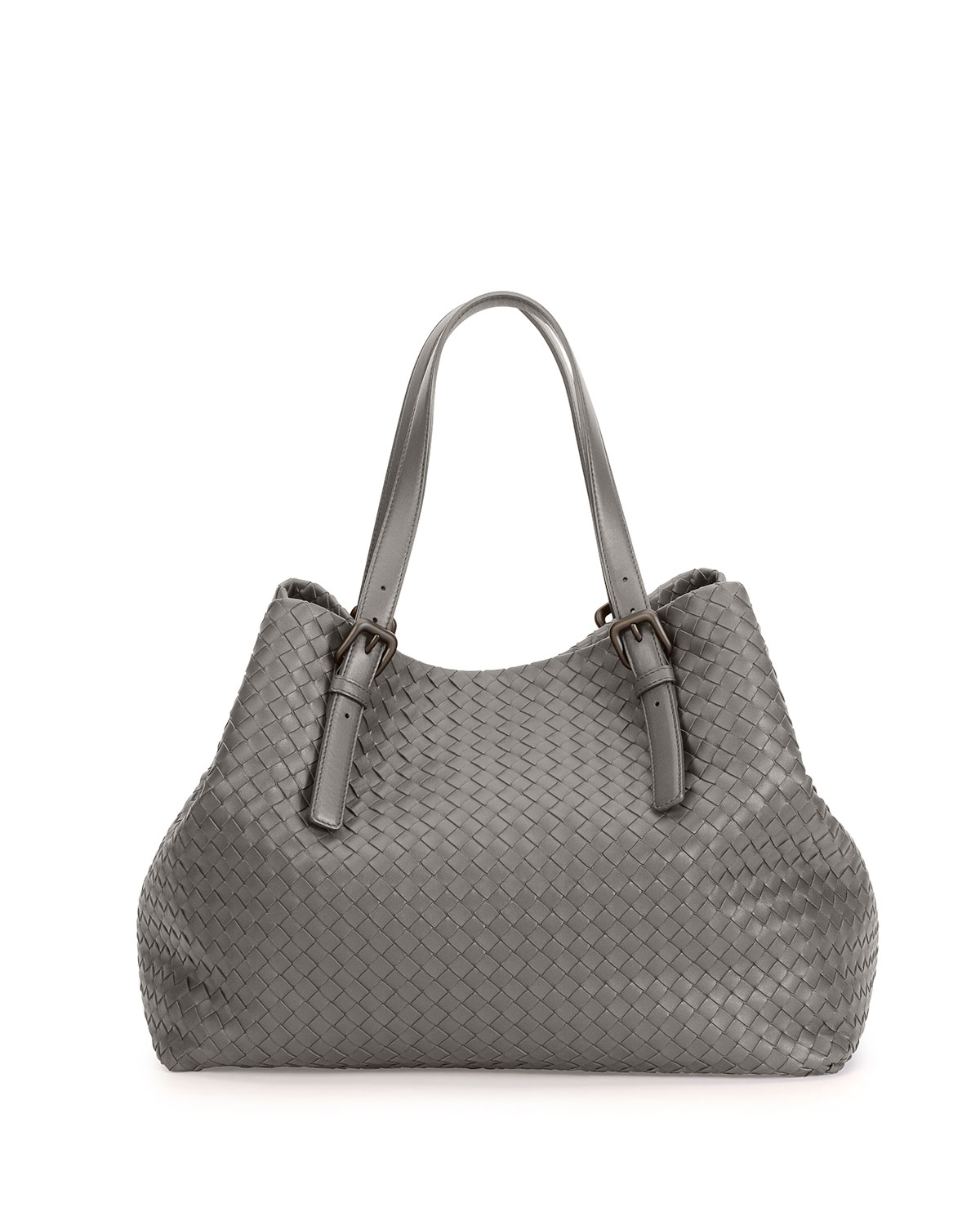 bottega veneta gray bag
