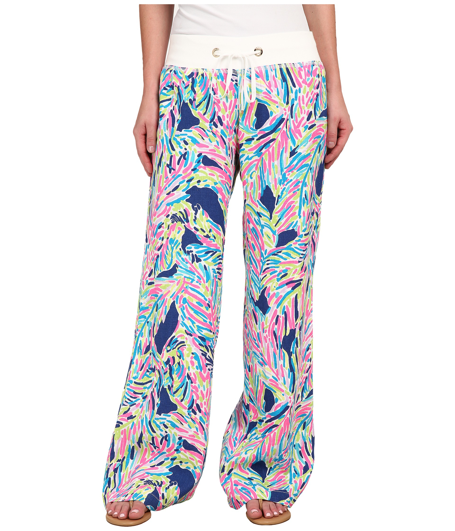 Lyst - Lilly Pulitzer Beach Pants in Blue