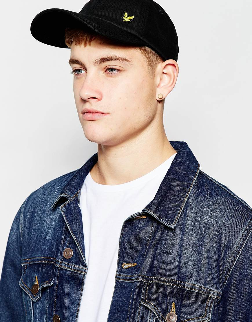 lyle and scott black cap
