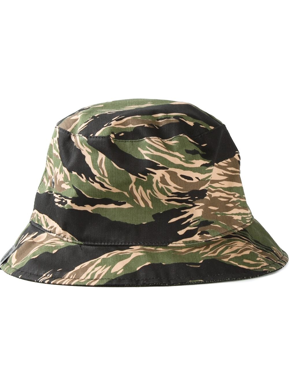 Golden goose deluxe brand Camouflage Print Bucket Hat in Green for Men