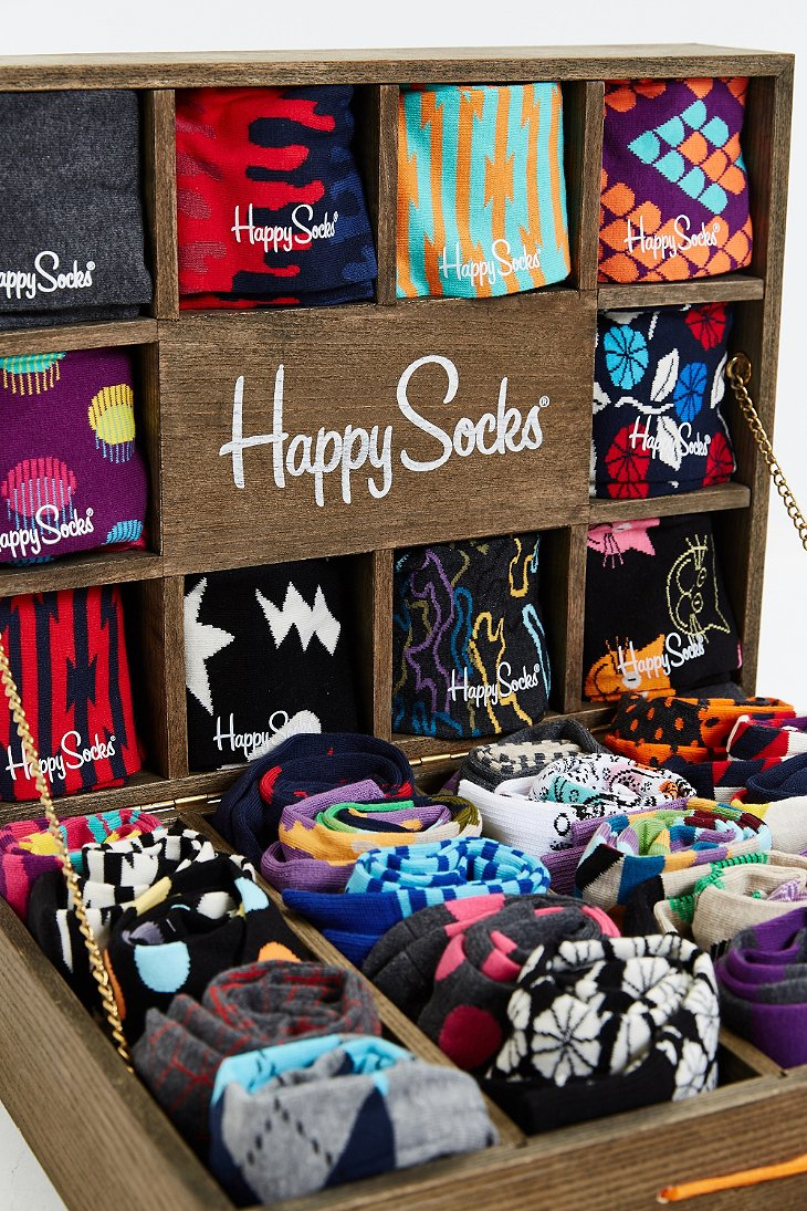 Happy Socks 52 Sock Box Set For Men Lyst Happy Socks 52 Sock Box Set For Men Lyst