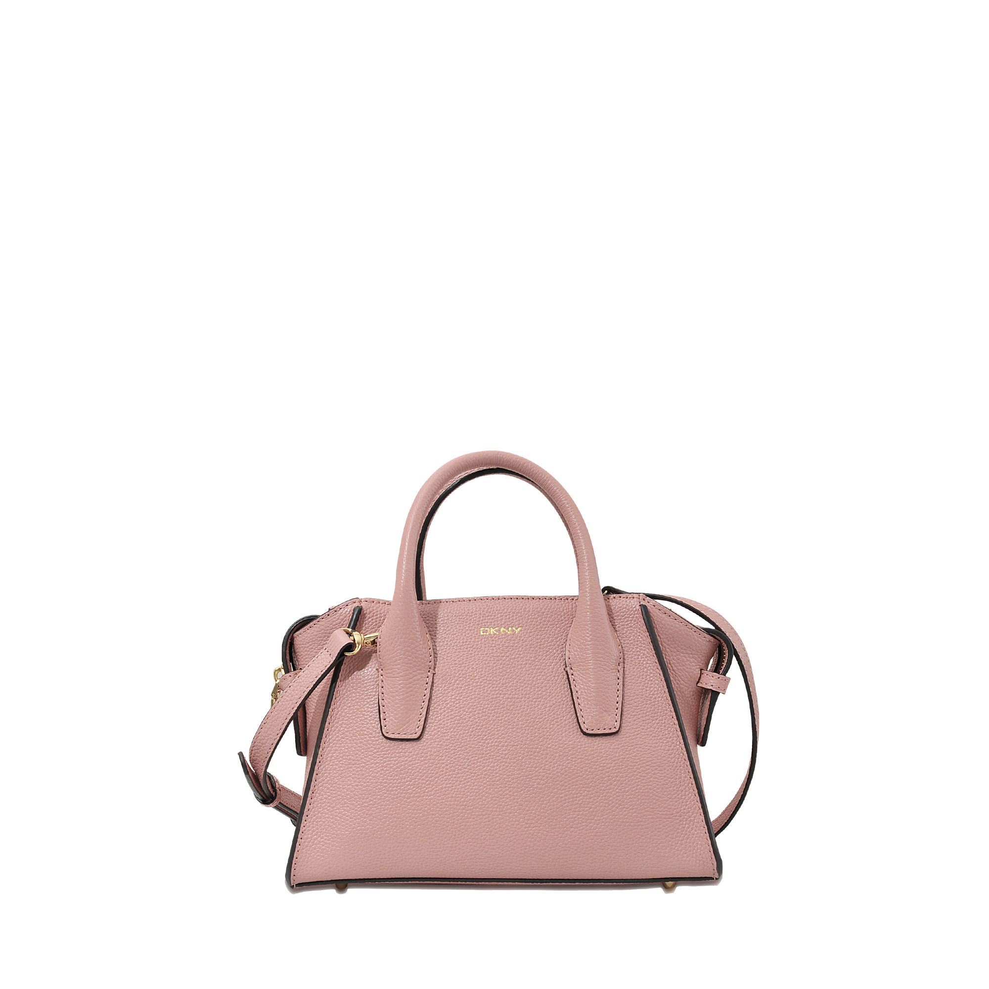 DKNY Leather Chelsea Mini Satchel Bag in Pink | Lyst