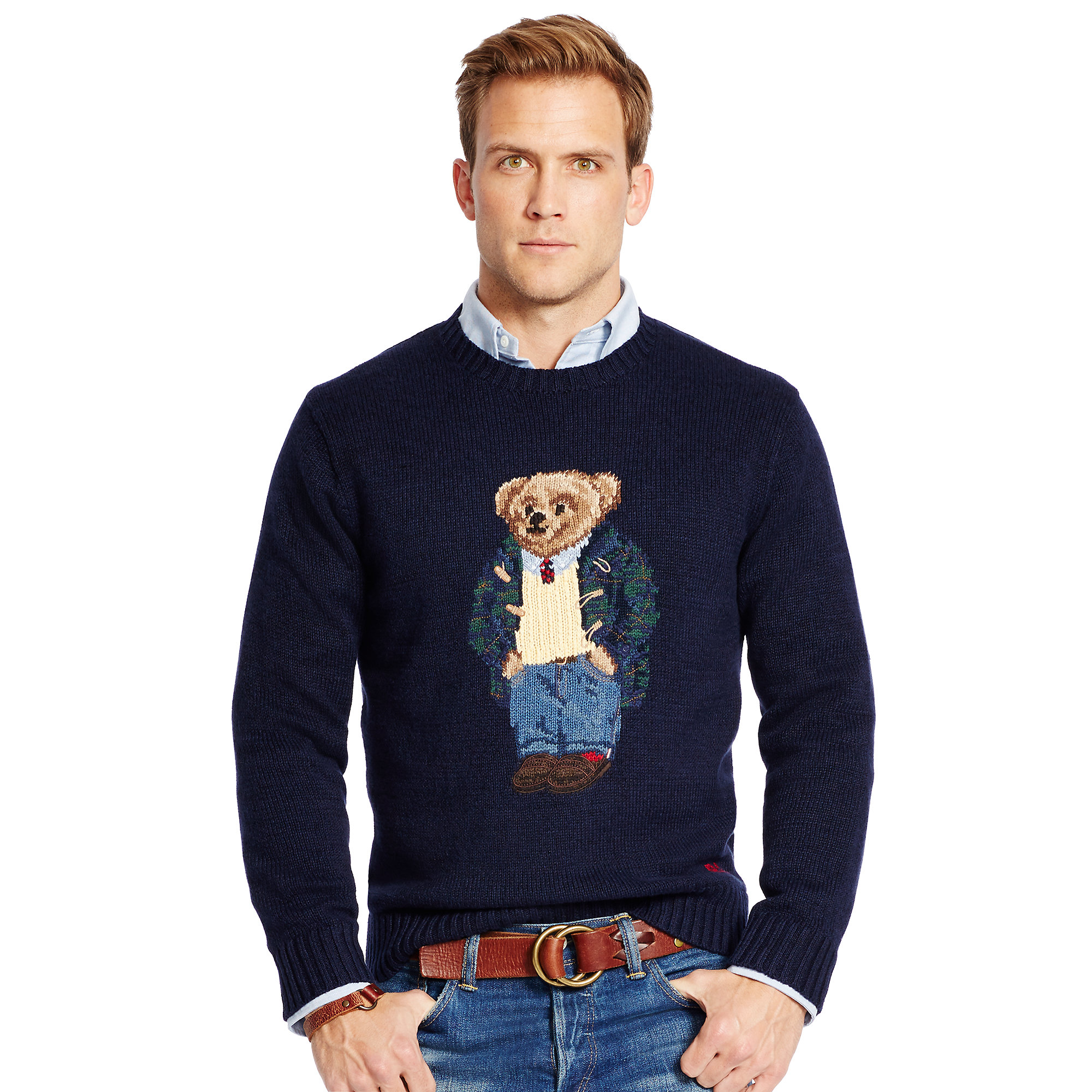 polo bear sweater big and tall