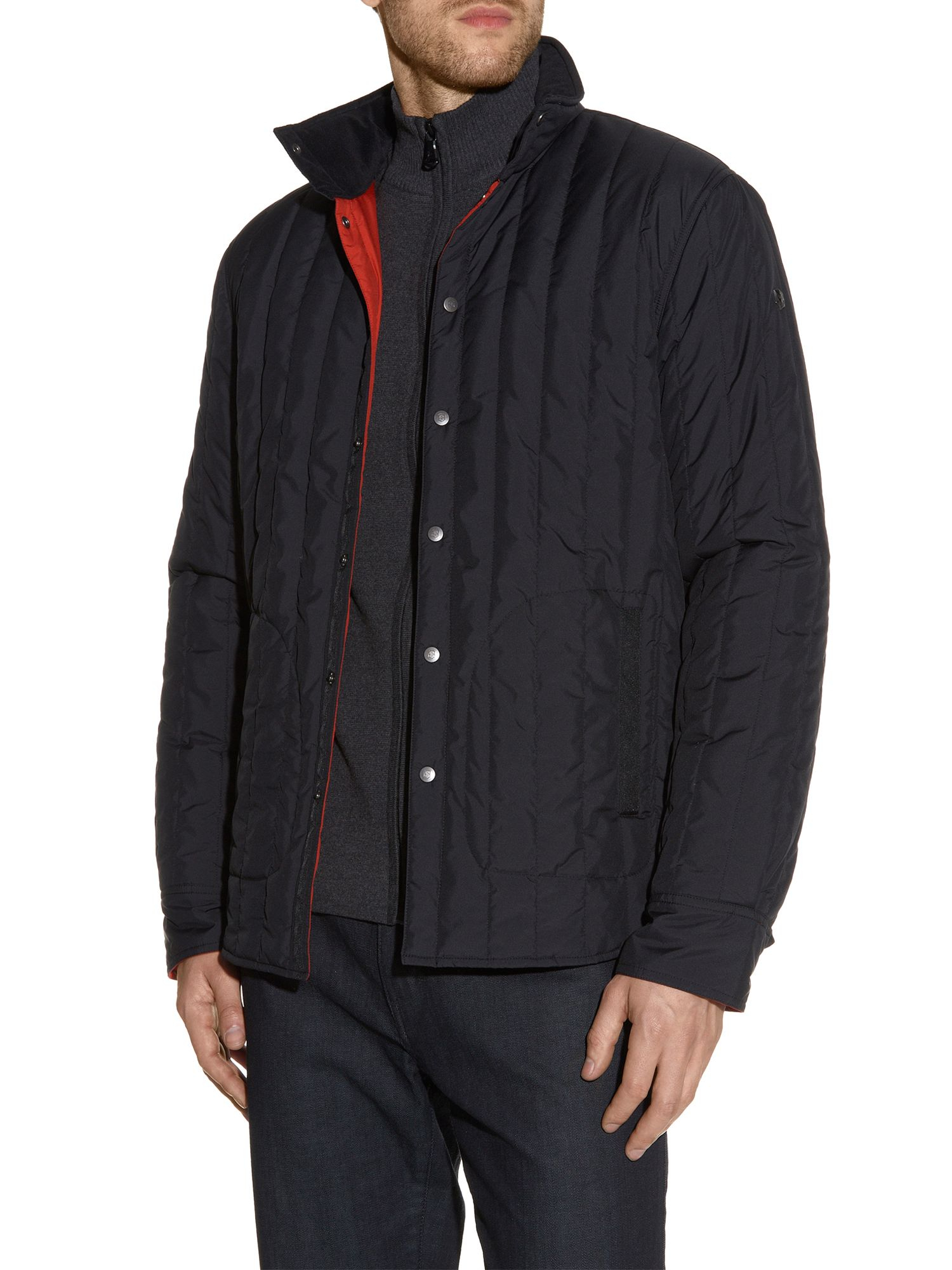 Victorinox Granger Quilted Jacket in Black for Men Lyst