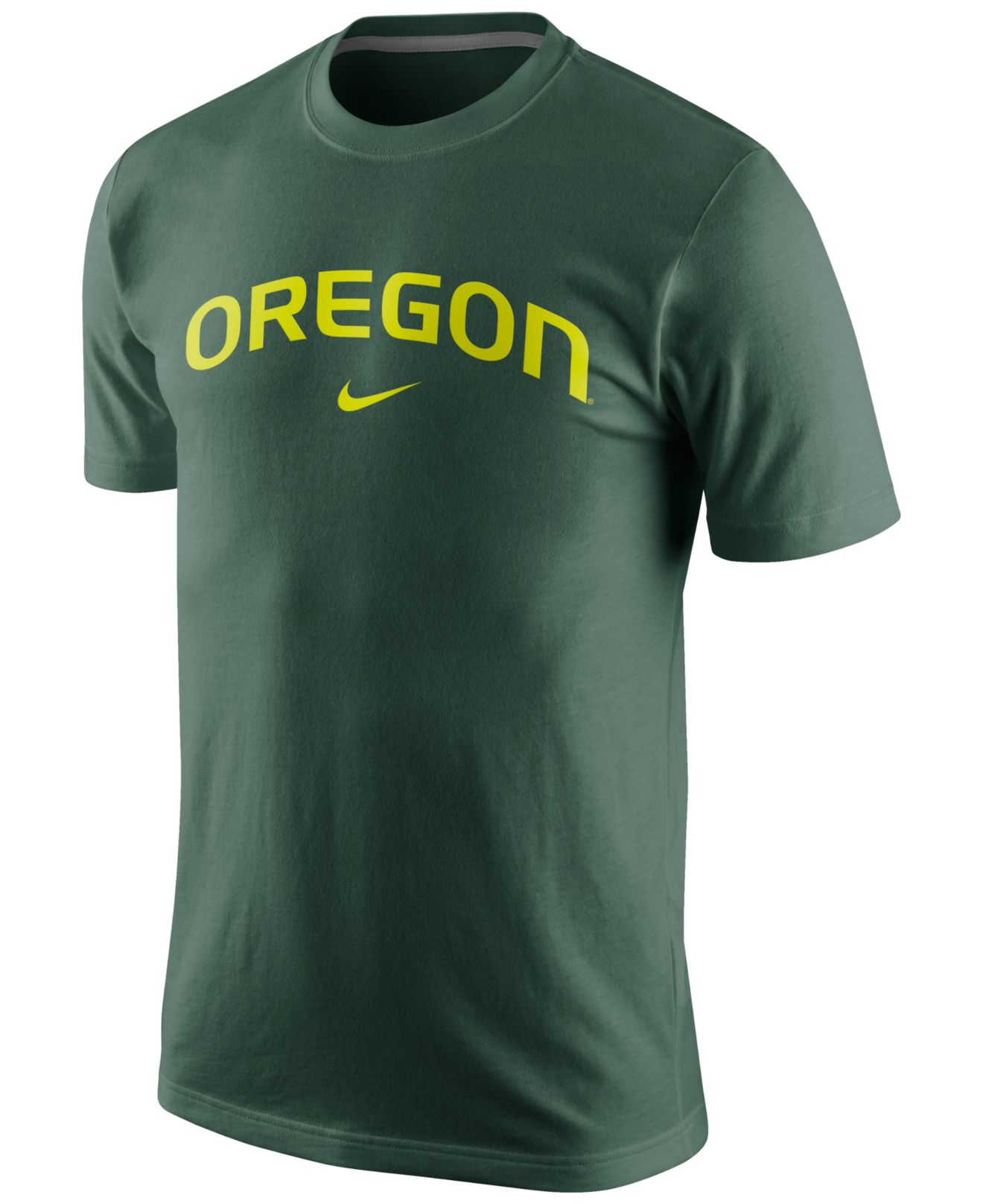 Lyst - Nike Men's Oregon Ducks Wordmark T-shirt in Green for Men