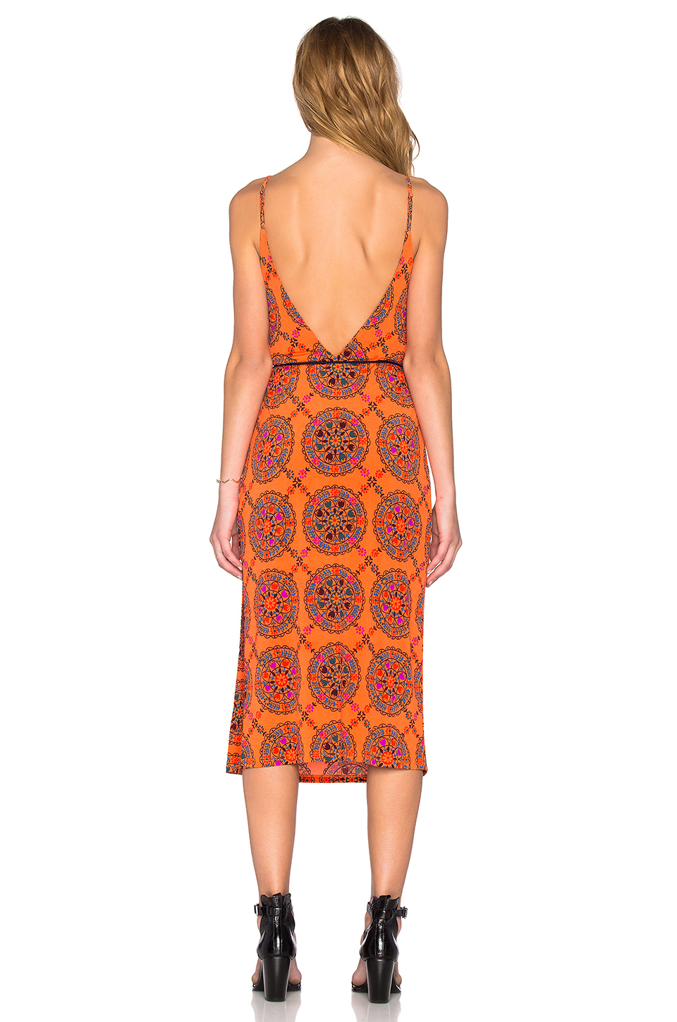 tigerlily orange dress