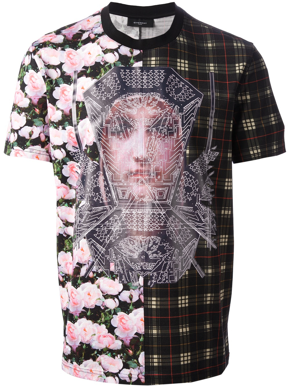 givenchy printed tee
