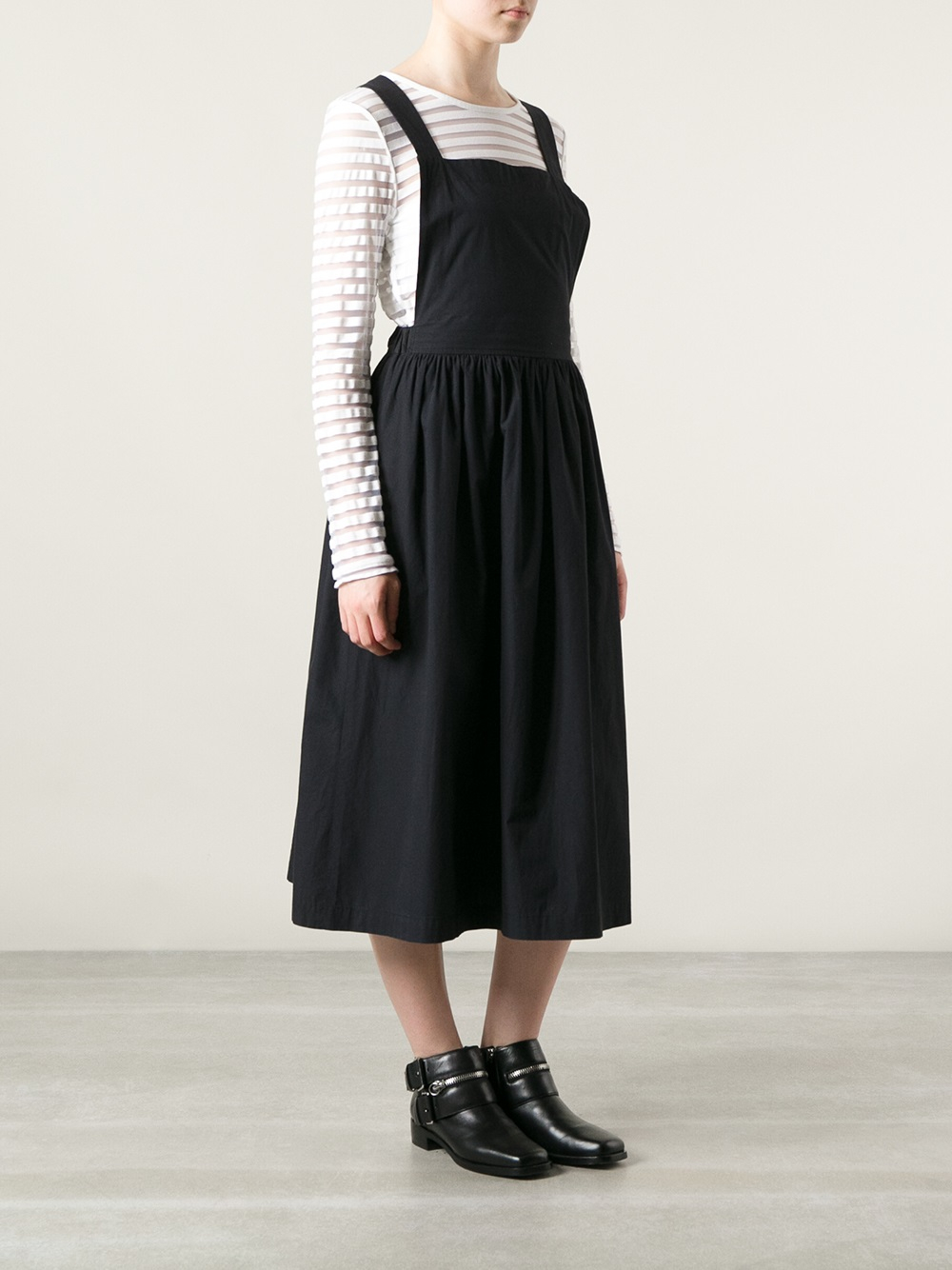 comme des garcons apron dress