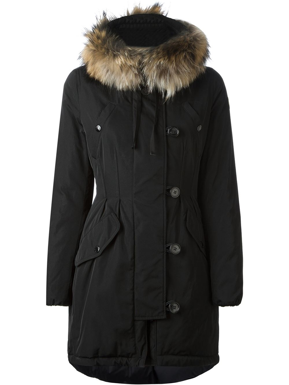 Moncler Arrious Padded Parka in Black - Lyst