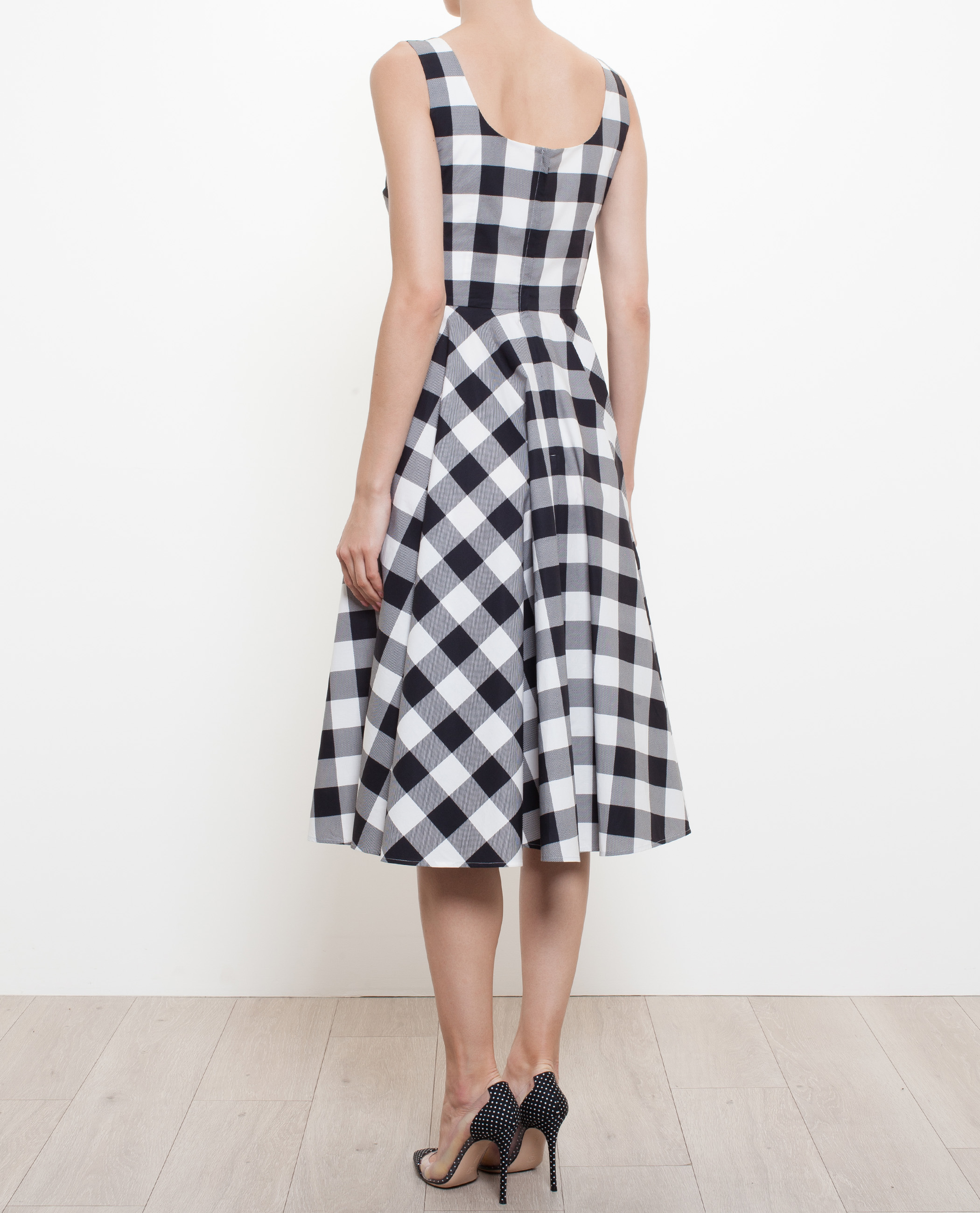 cotton gingham dress