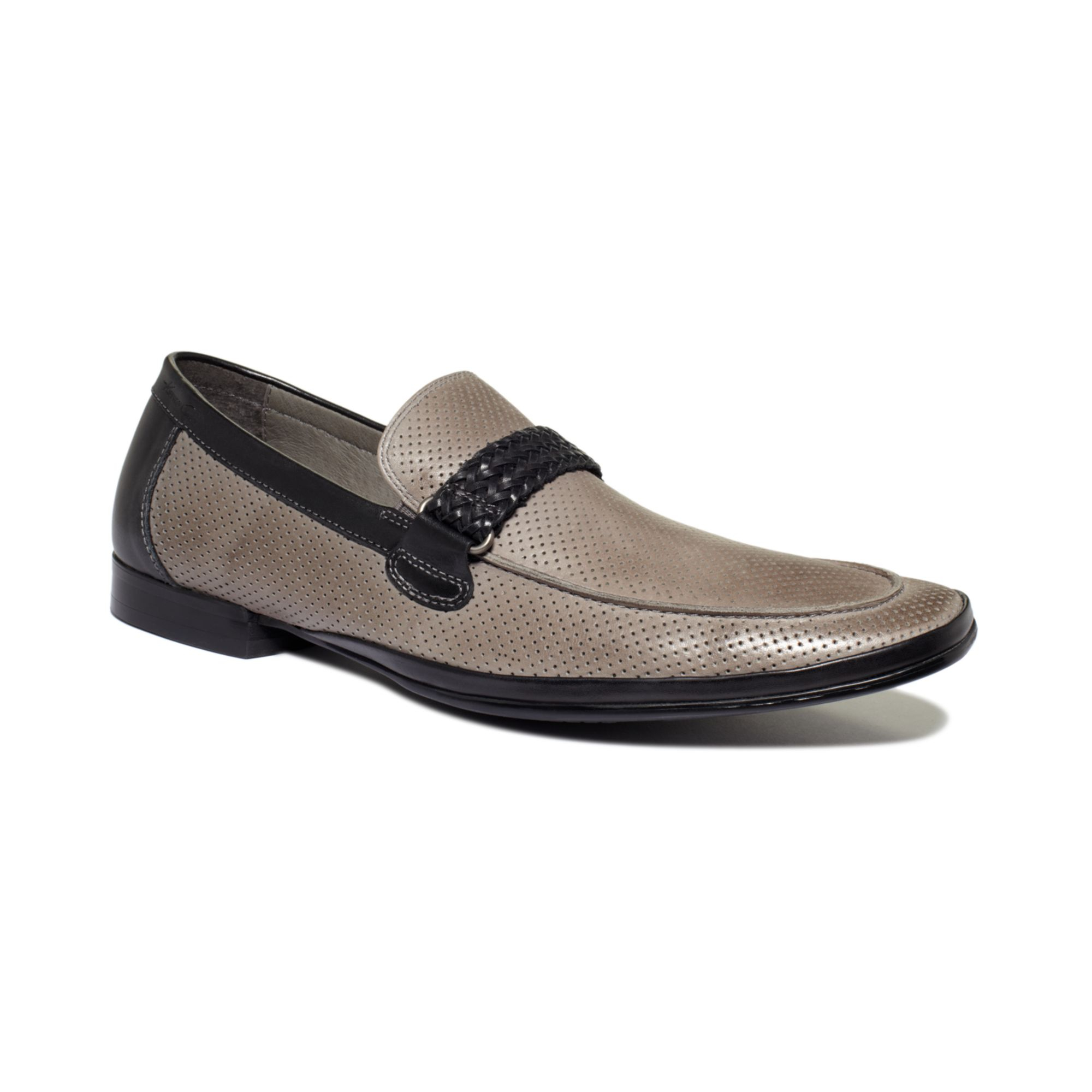 kenneth cole silver technology loafer