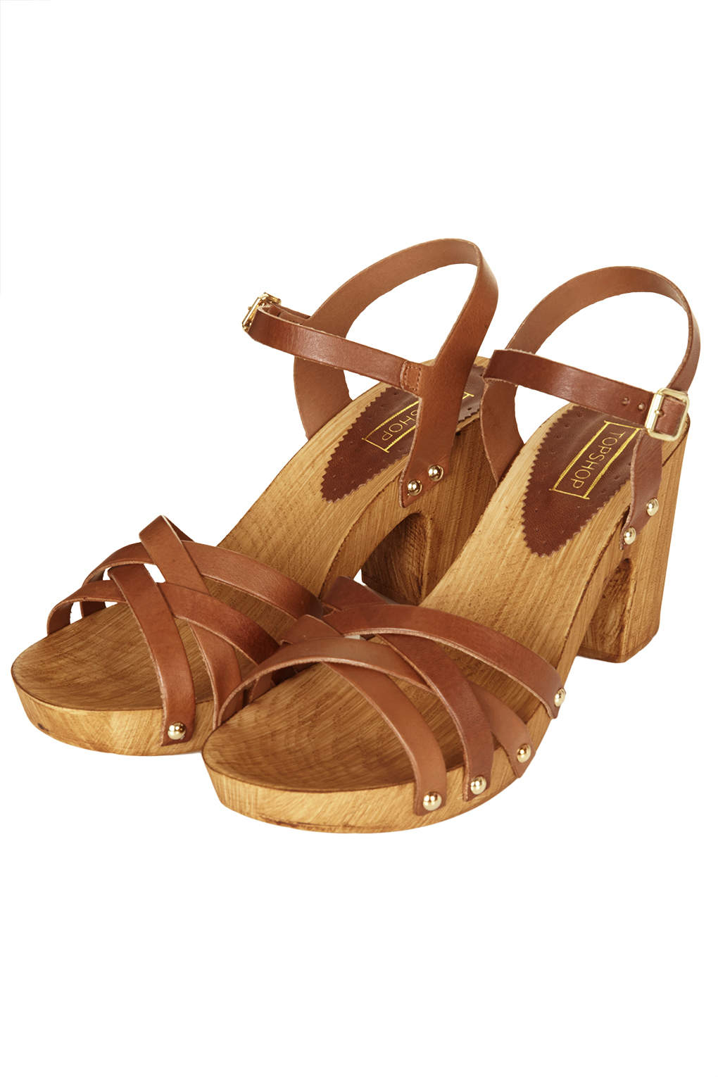 chunky wooden sandals