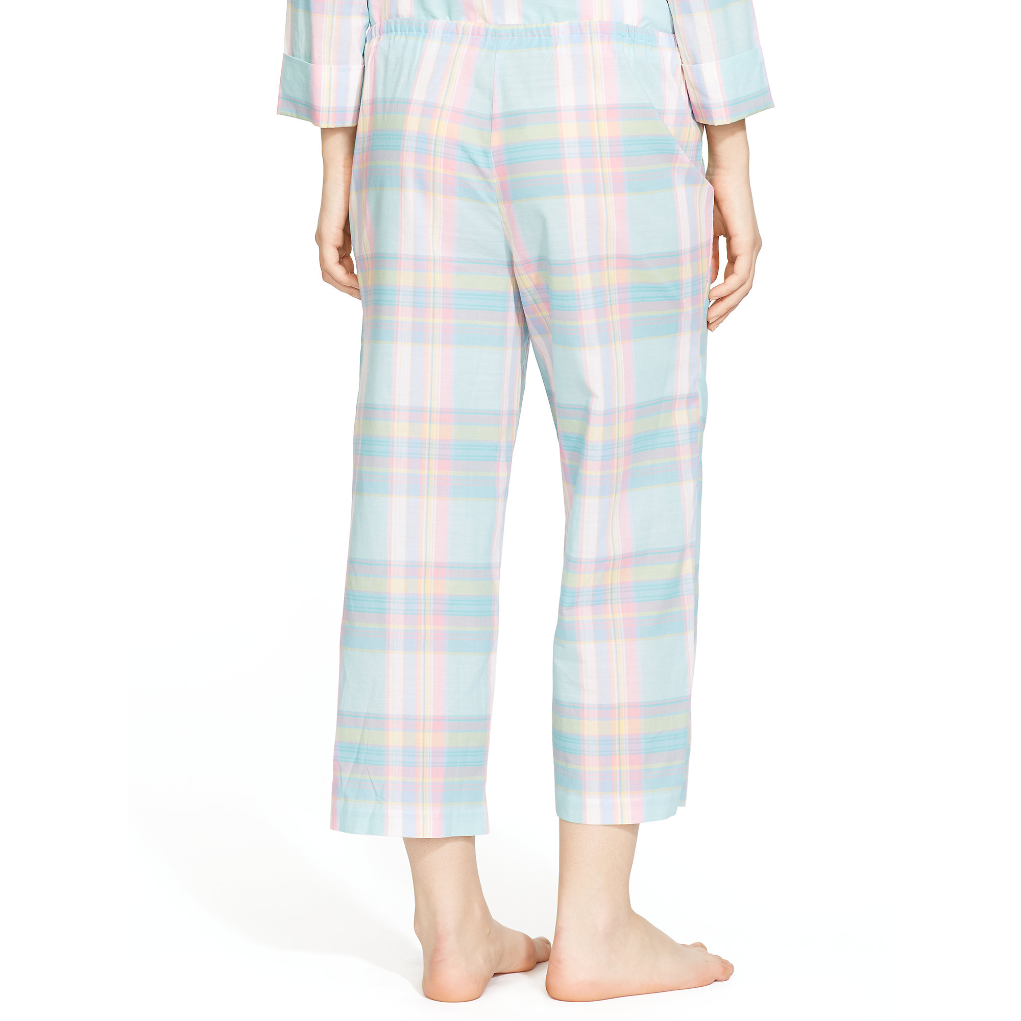 Ralph Lauren Cotton Capri Pajama Set Lyst