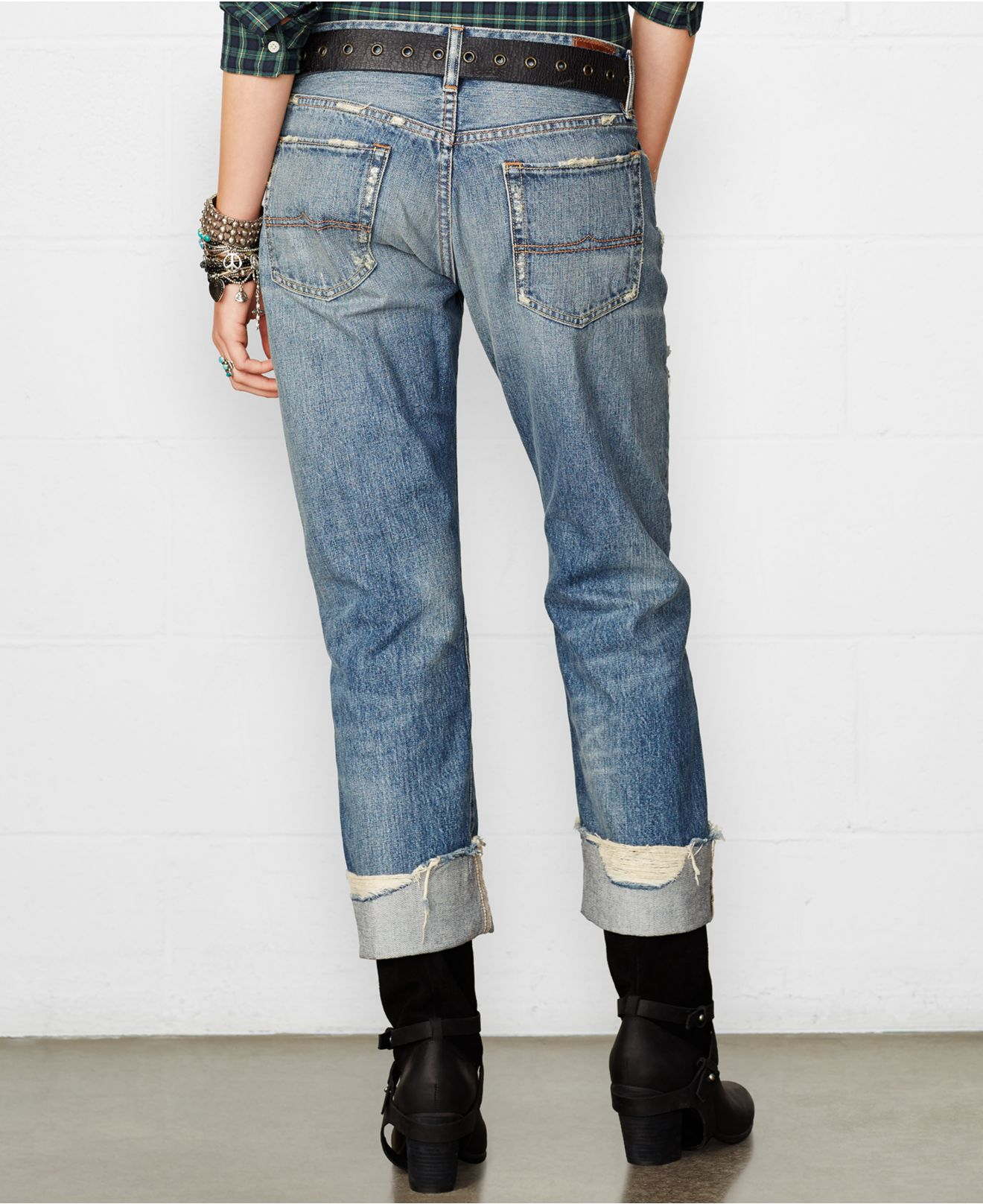 Denim & Supply Ralph Lauren Monroe Tomboy Jeans in Blue | Lyst