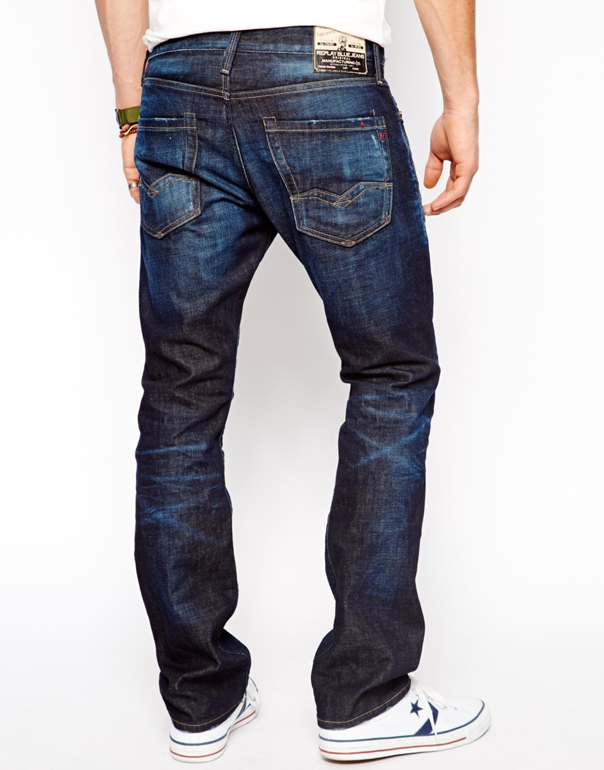 Replay Waitom Straight Jeans Flash Sales, SAVE 60% - fearthemecca.com