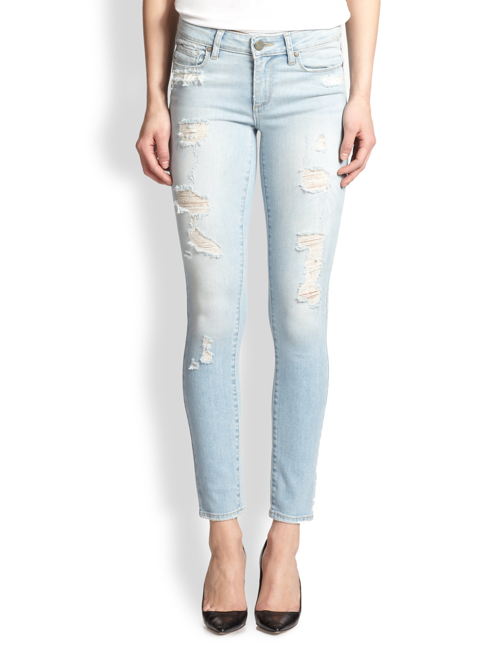 paige verdugo ultra skinny distressed