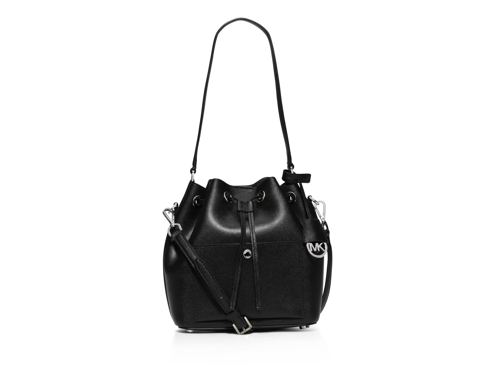 michael michael kors greenwich medium bucket bag