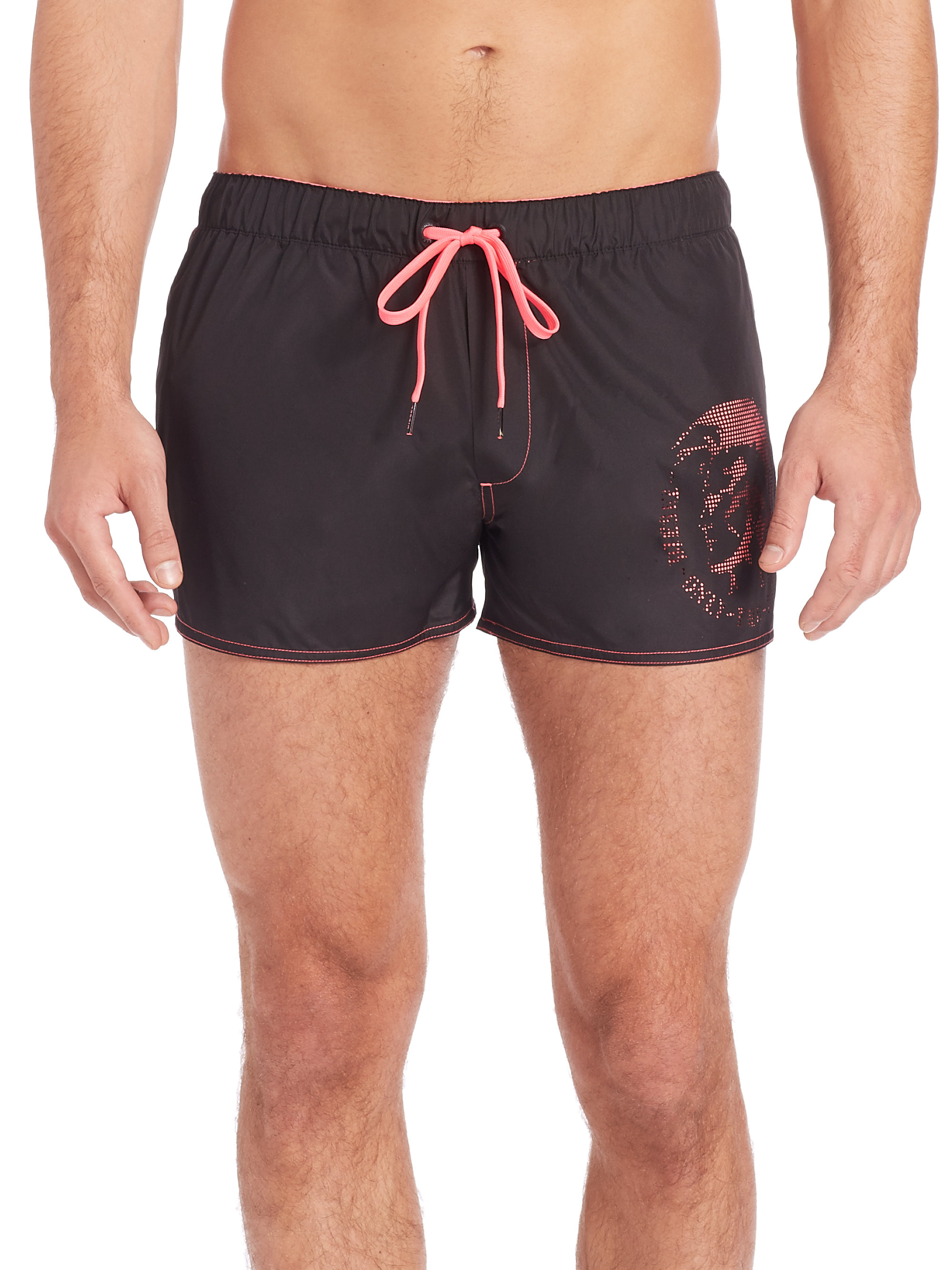 DIESEL Sandy Swim Shorts in Pink for Men | Lyst