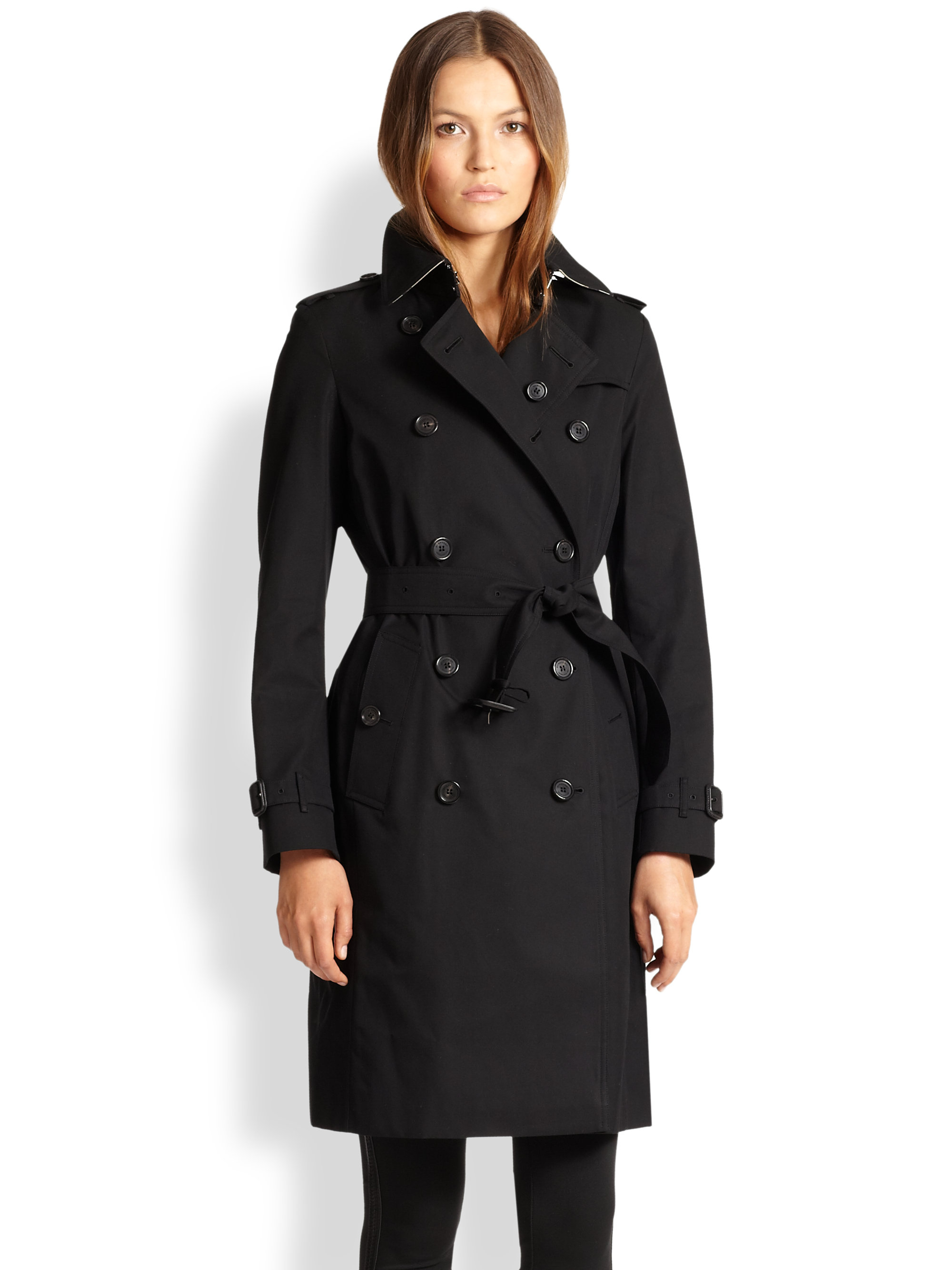 Burberry Kensington Cotton Trench in 