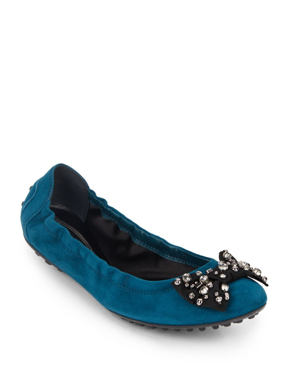 turquoise shoes flats tod s embellished bow suede ballet flats in blue turquoise shoes flats tod s embellished bow suede ballet flats in blue