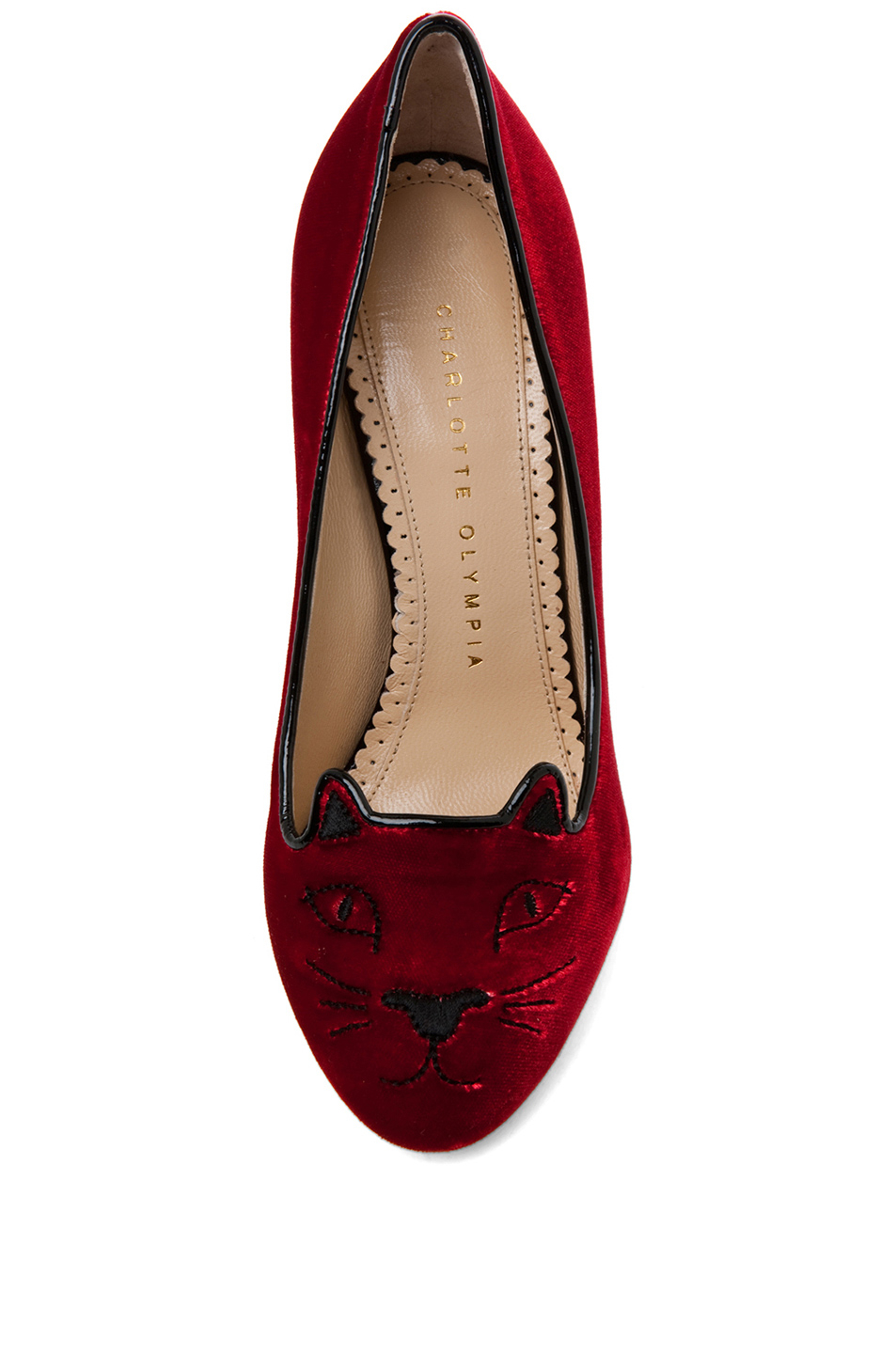 charlotte olympia red heels