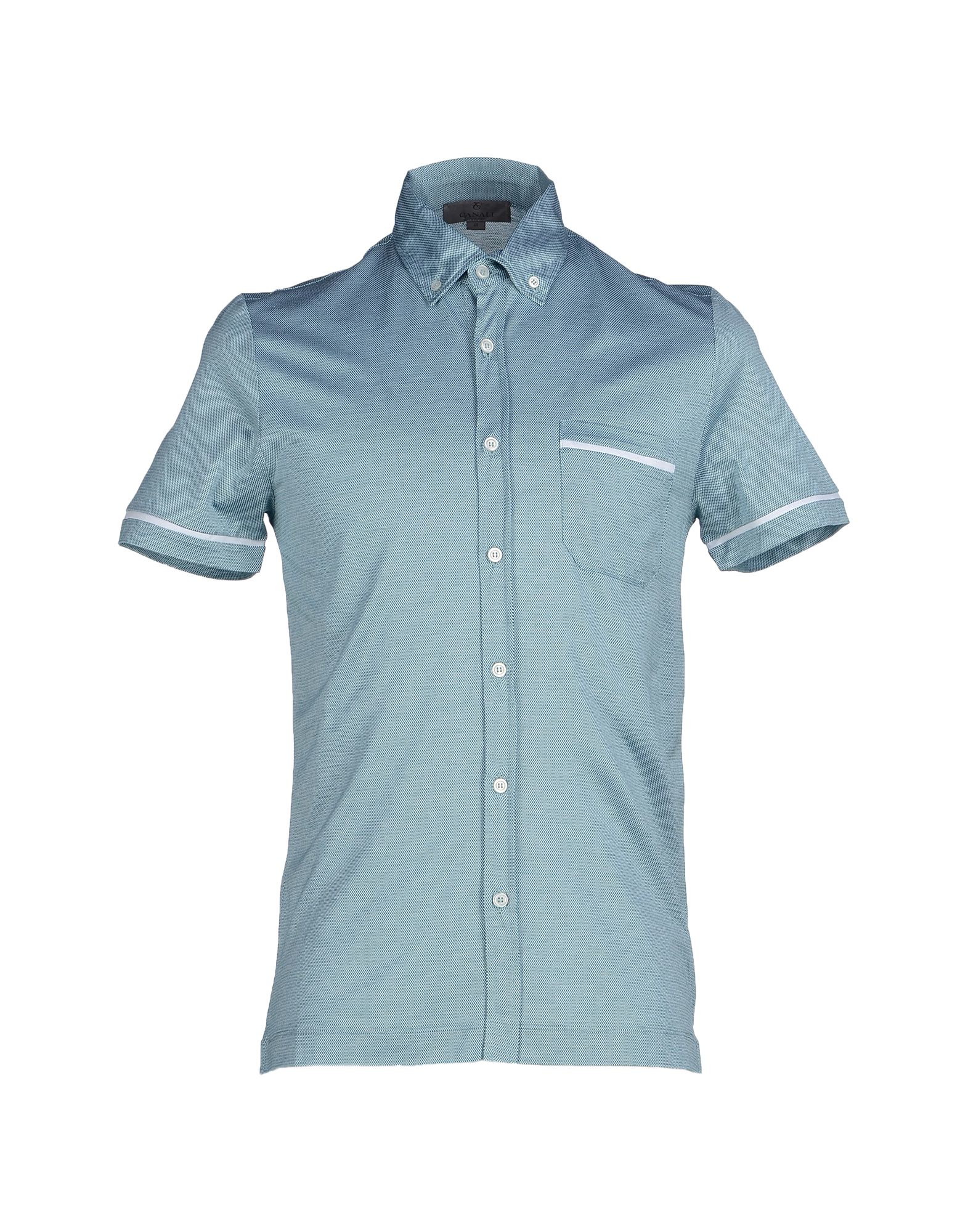 Canali Shirt in Blue for Men (Turquoise) | Lyst