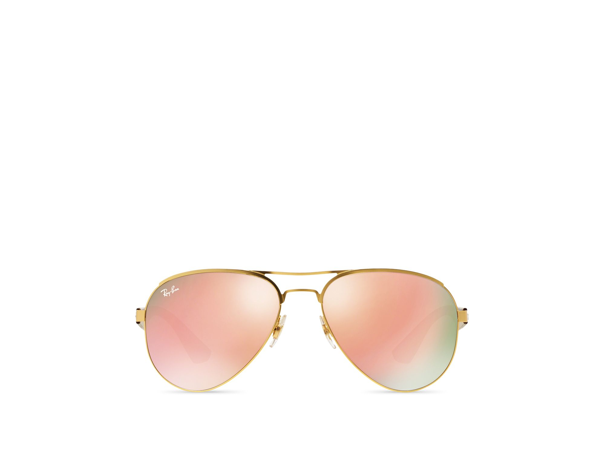 ray ban rose gold mirrored rimless aviator ray ban rose gold mirrored rimless aviator