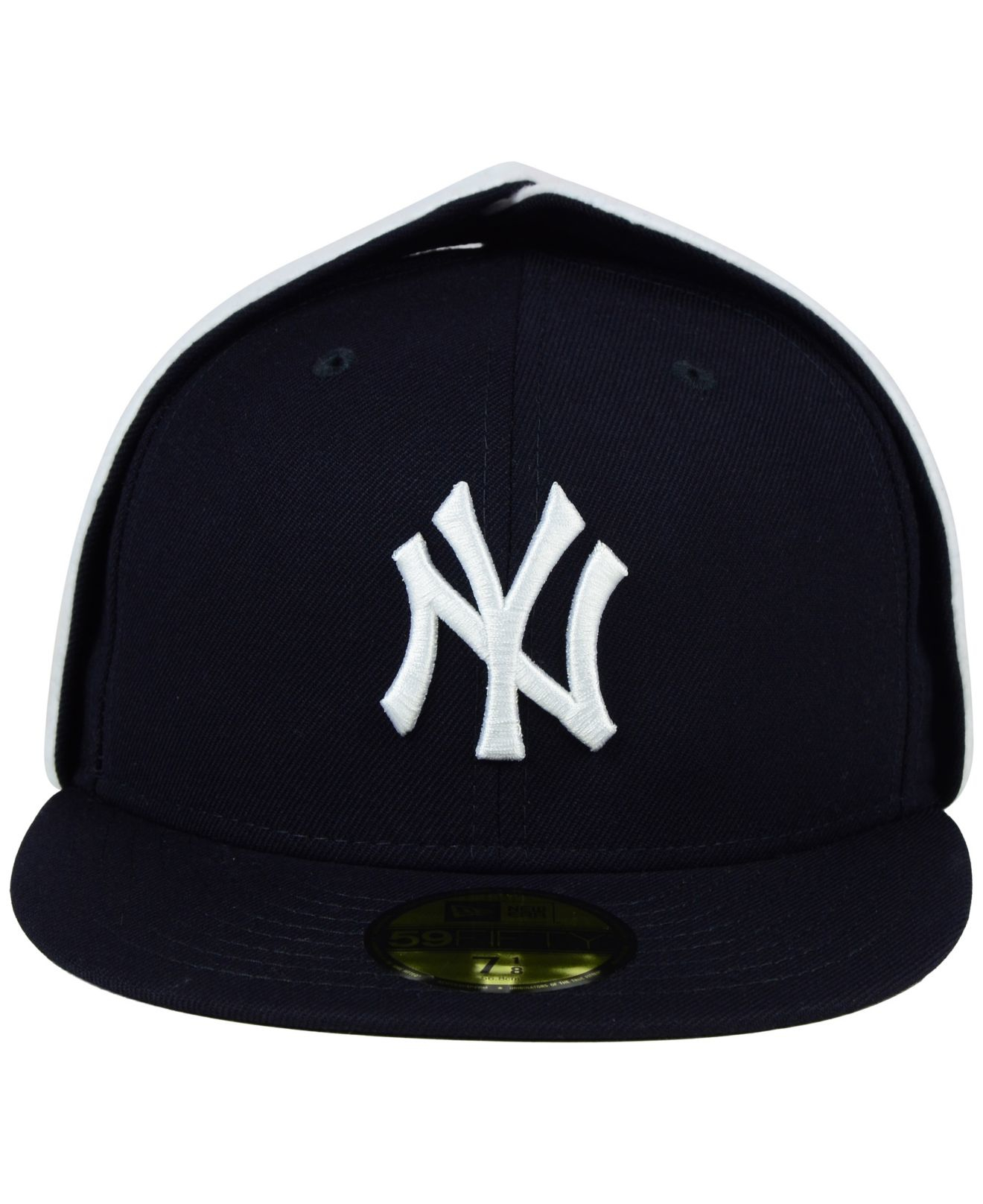 KTZ New York Yankees Dog Ear 59fifty Cap in Blue for Men