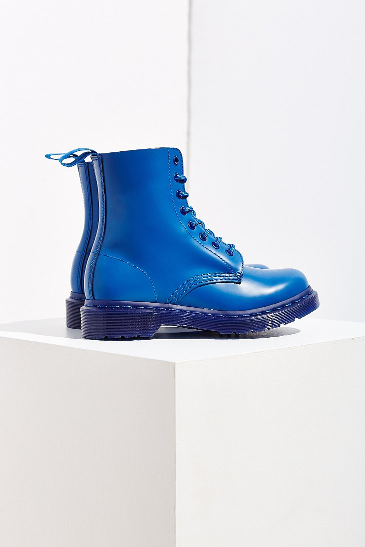 Dr. Martens Pascal Mono Boot in Blue | Lyst