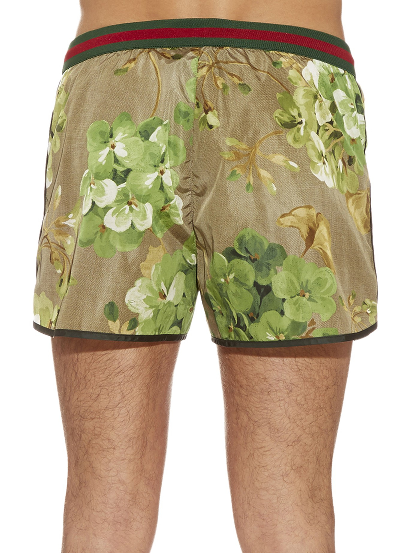 gucci floral shorts