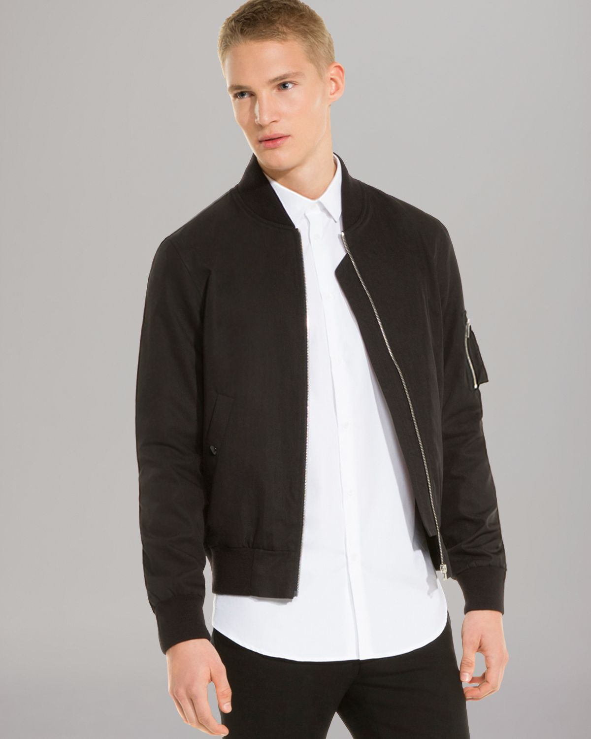 sandro bomber jacket