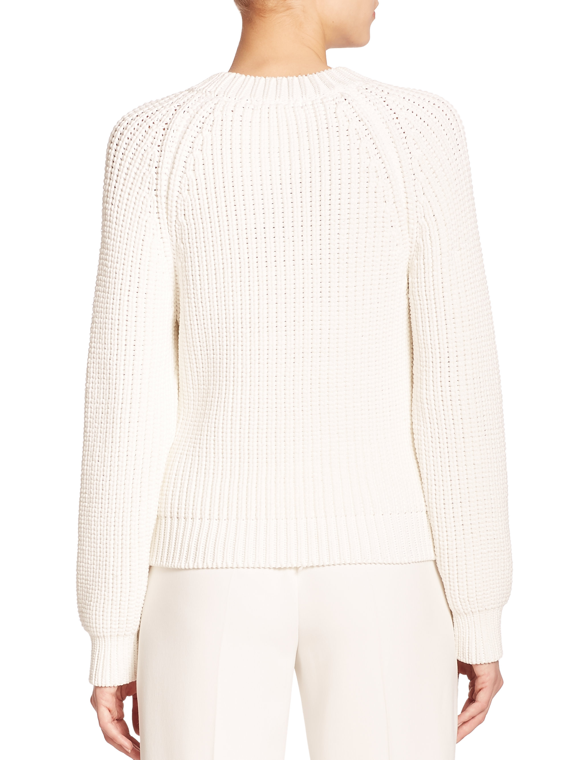 calvin klein ribbed sweater