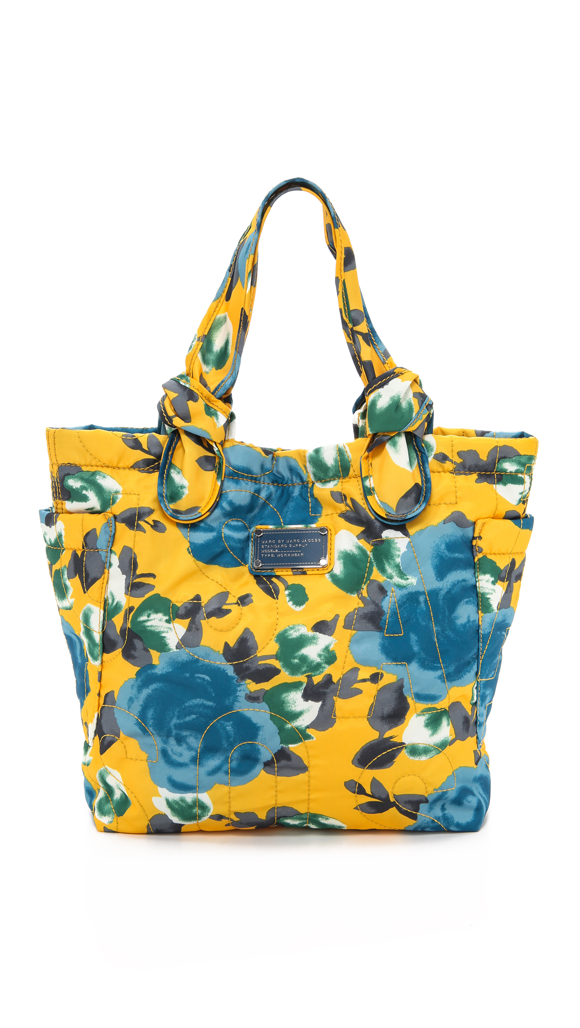 Marc By Marc Jacobs Floral Tote Bag in Blue | Lyst
