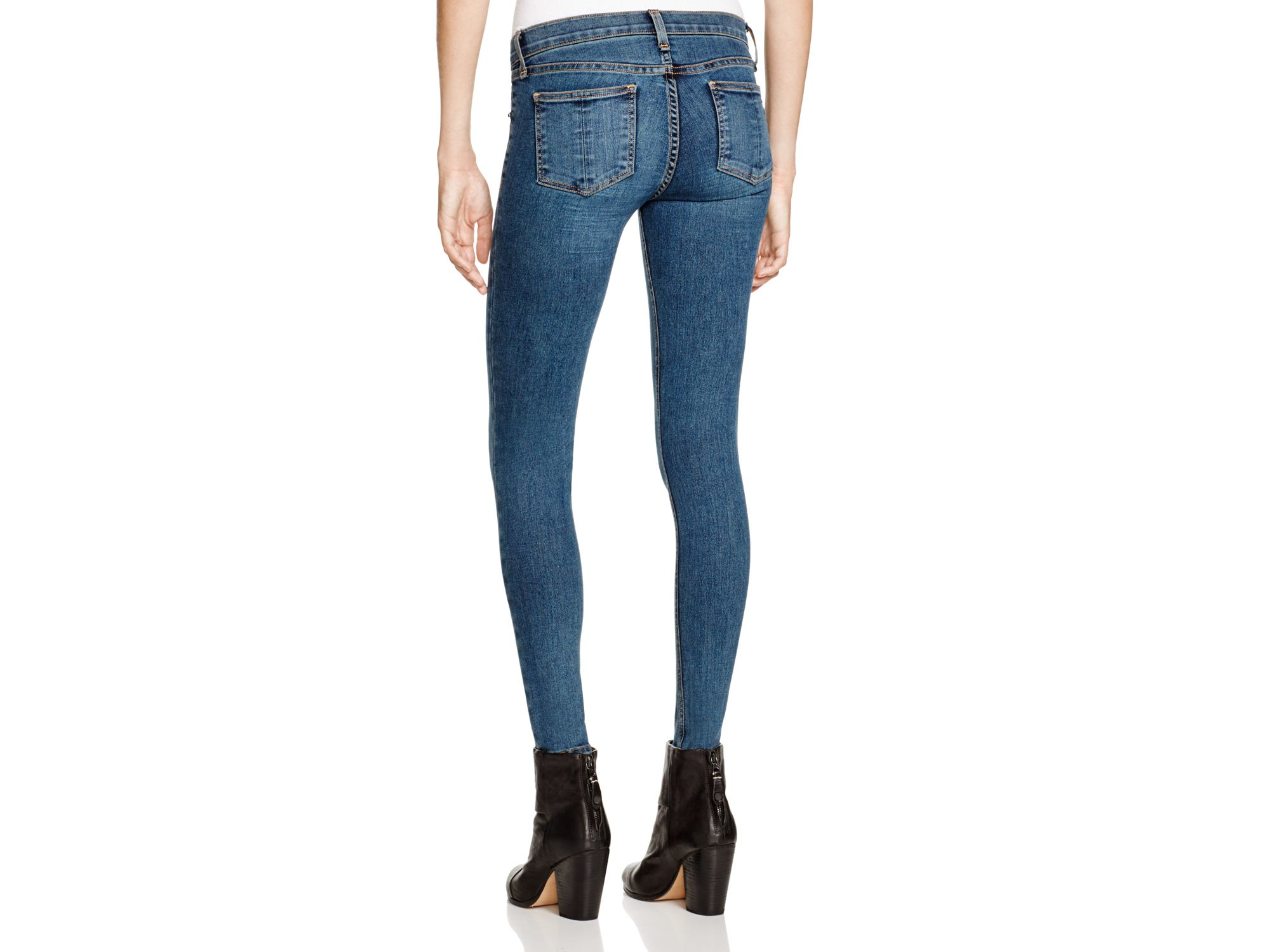 rag and bone low rise skinny jeans