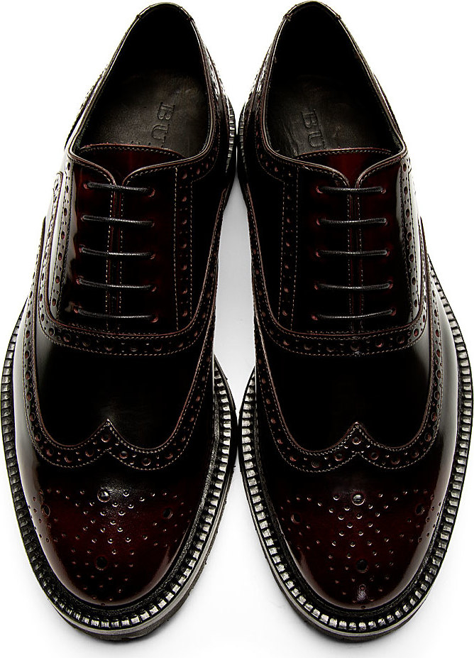 brogues burgundy