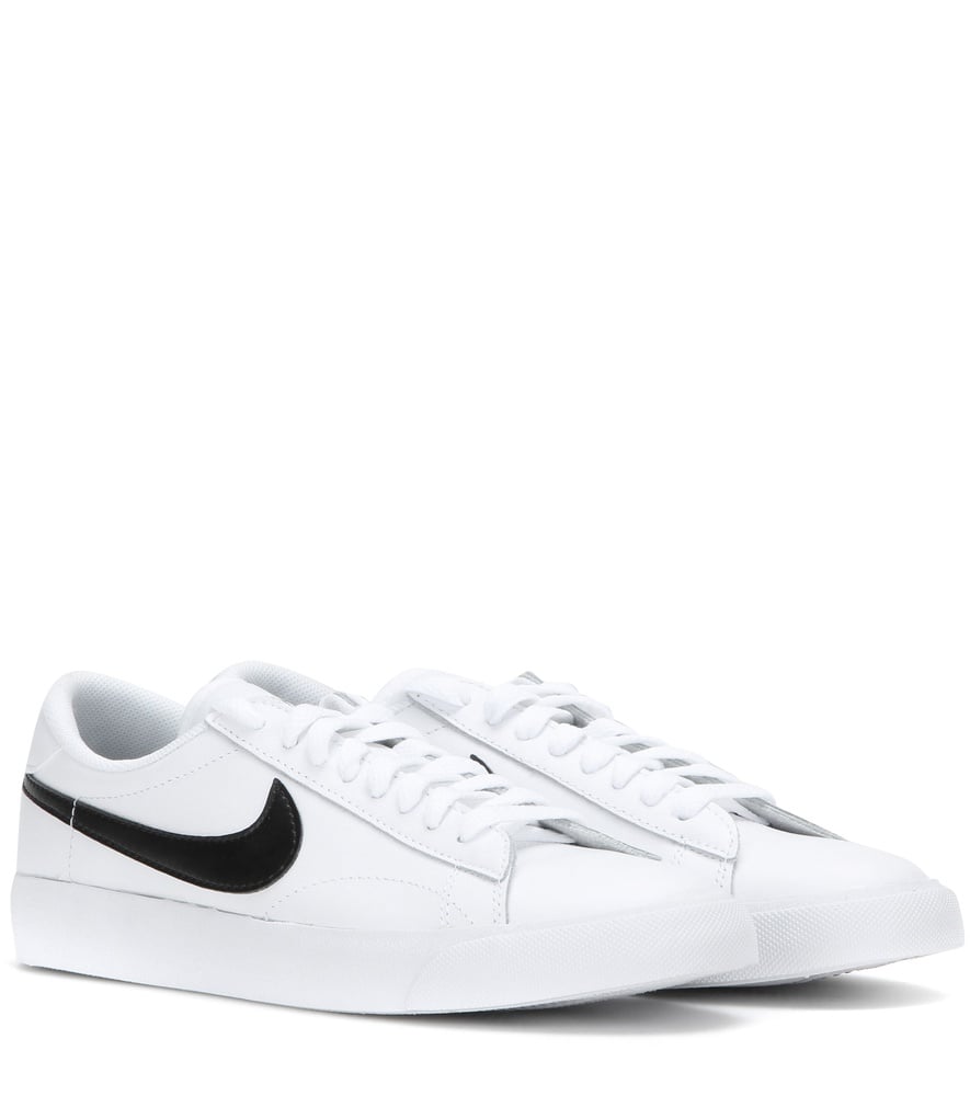 nike shoes leather white