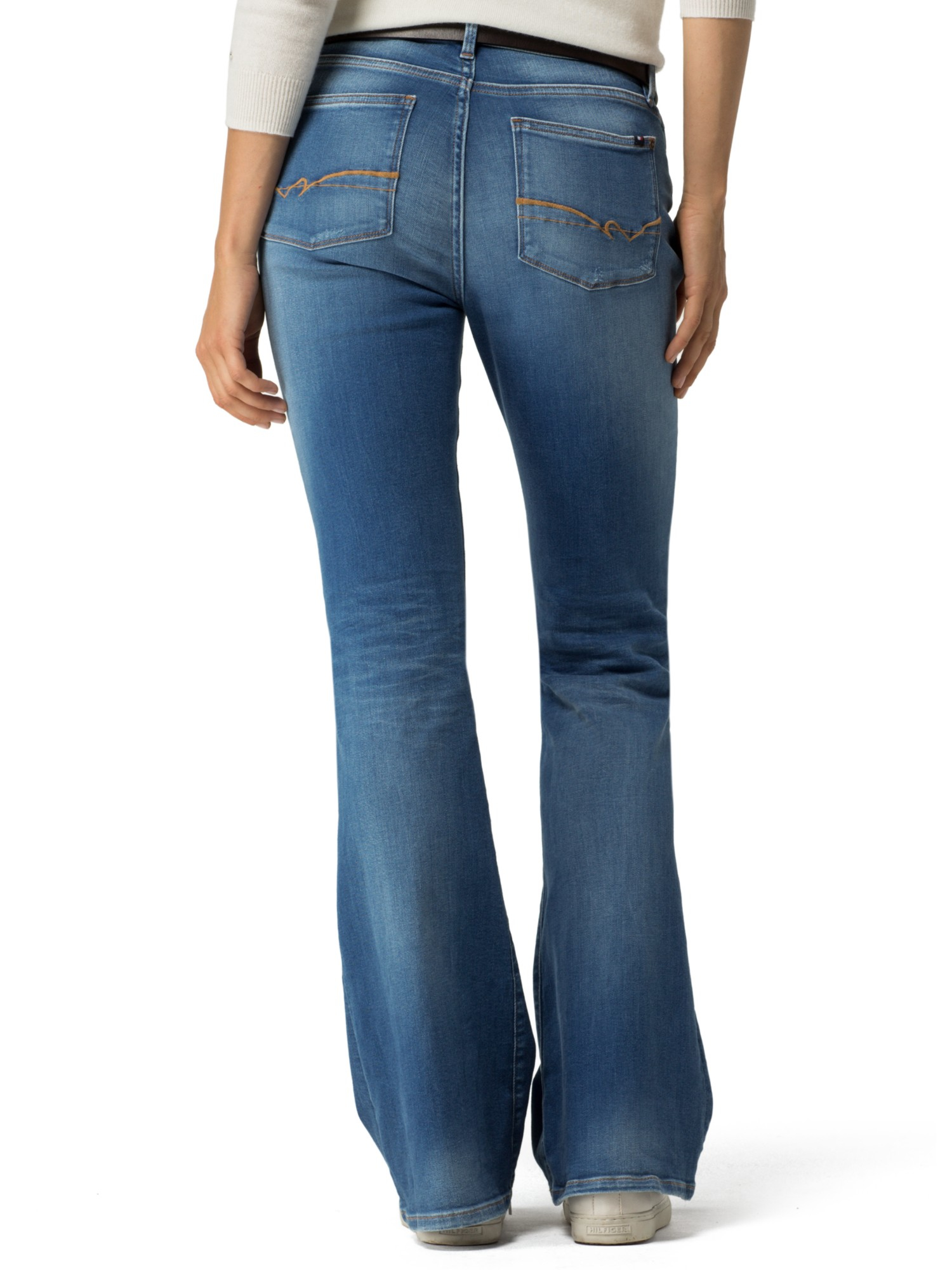 tommy hilfiger bootcut jeans womens