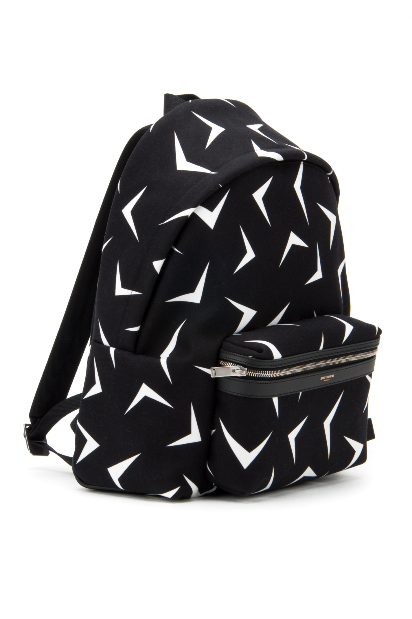 Saint laurent Ysl Hunting Line Backpack in Black (NOIR/BLANC) | Lyst  