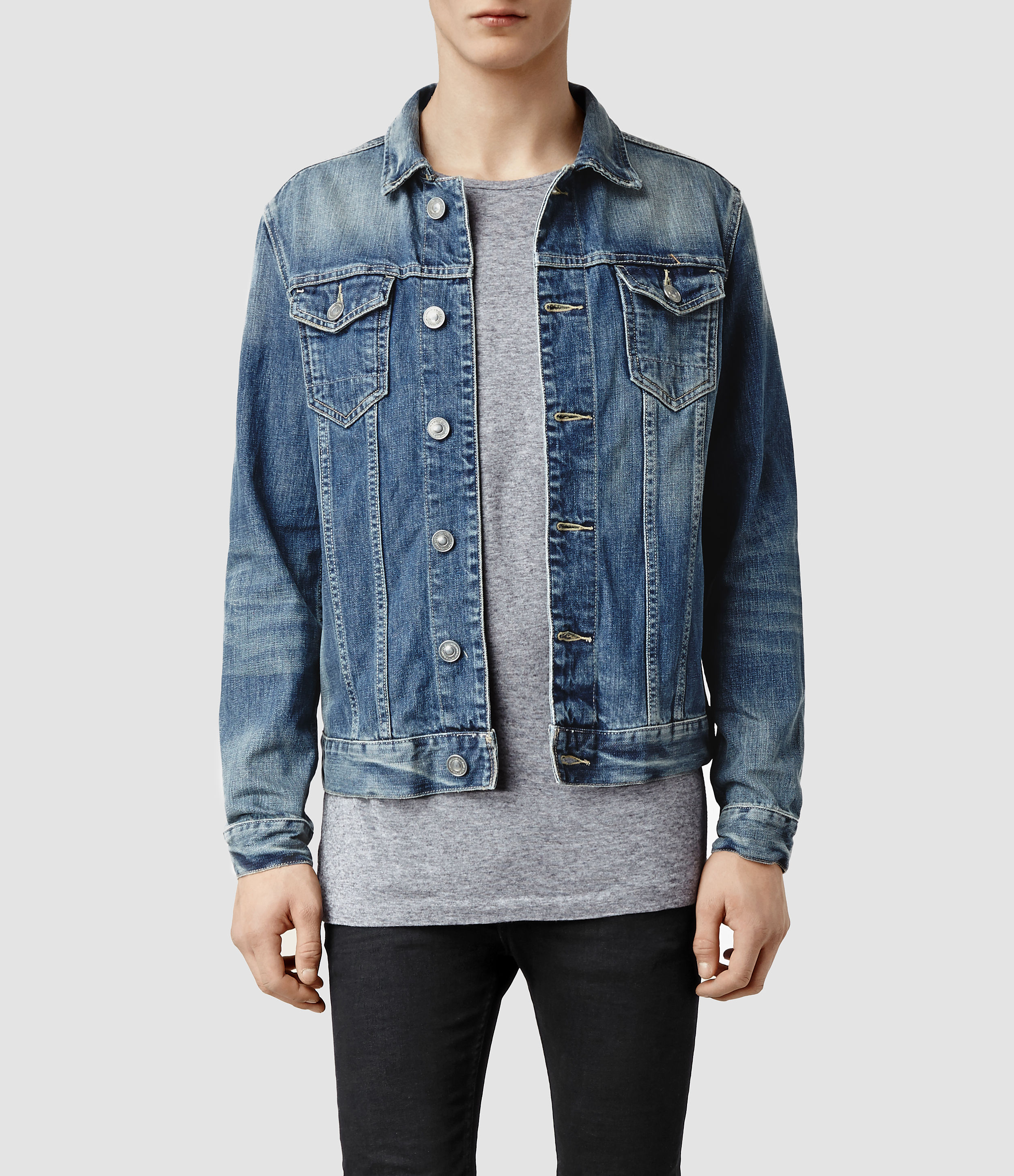 all saints inverness denim jacket