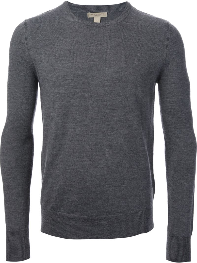 mens burberry sweater with elbow patches