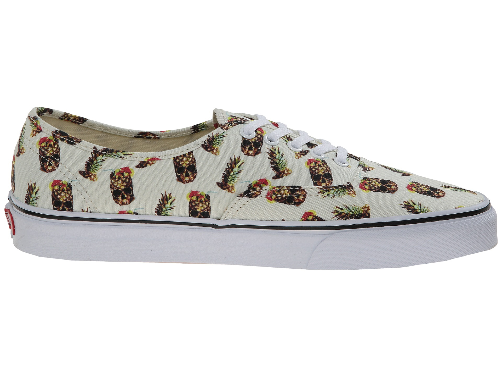 Vans Canvas Authentic Digi Hula in White - Lyst