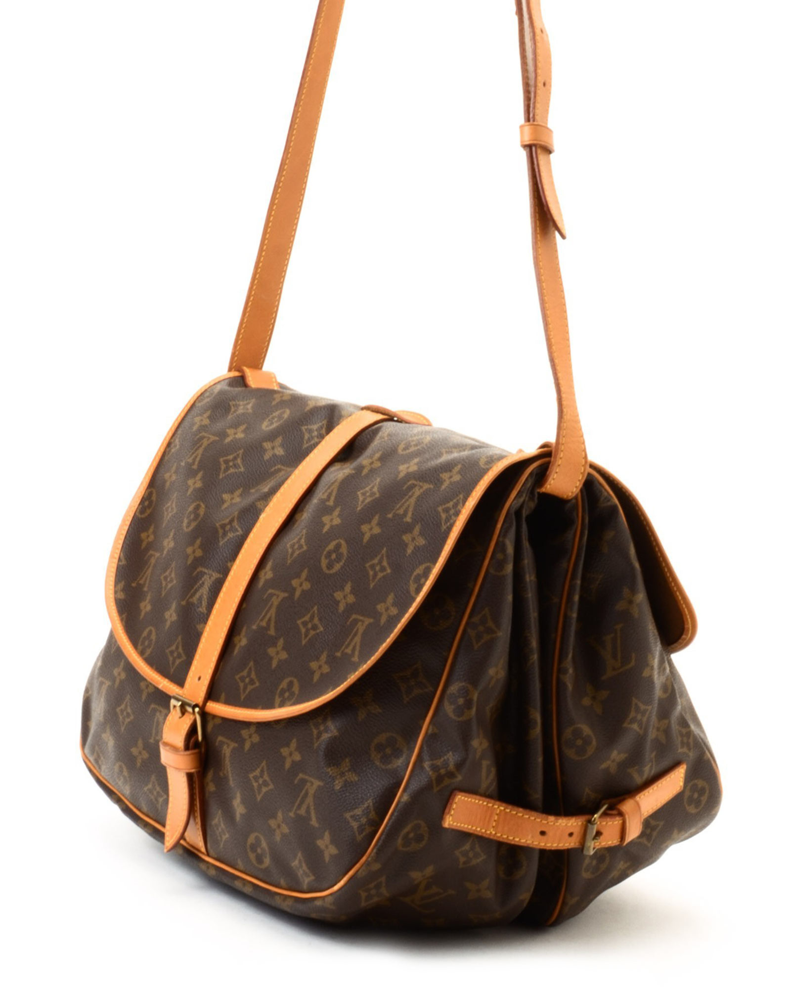 Louis vuitton Brown Messenger Bag - Vintage in Brown for Men | Lyst