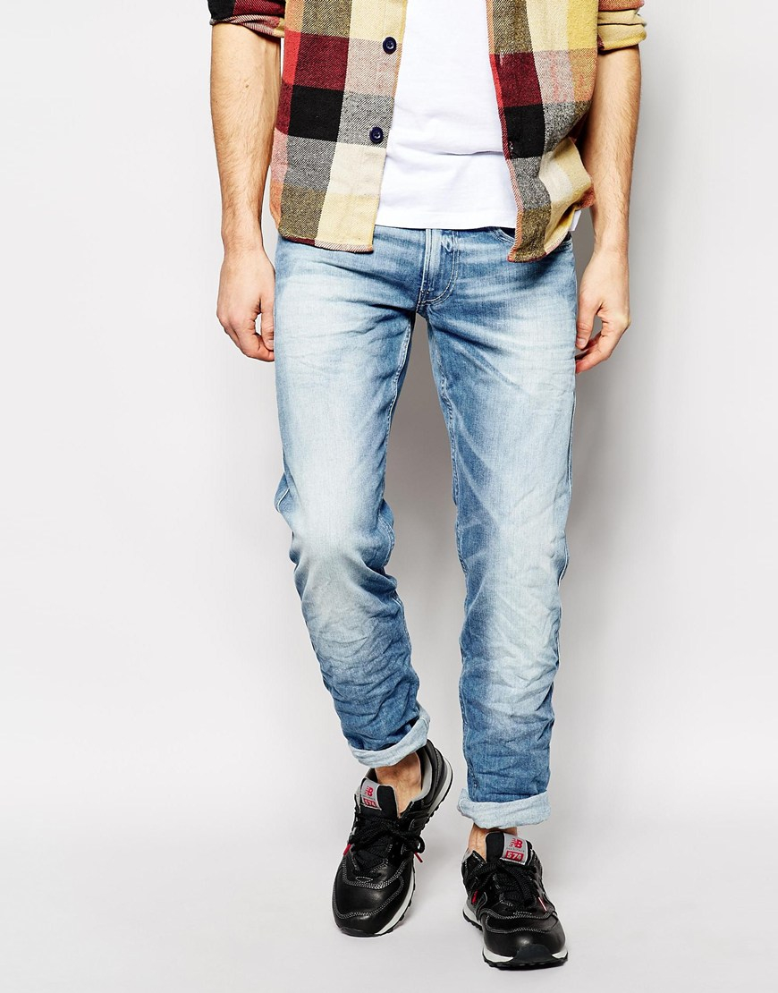 light faded jeans mens