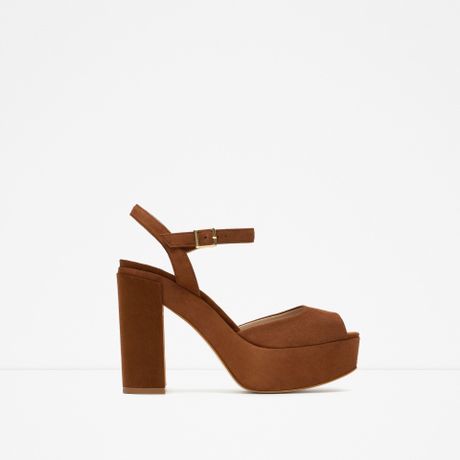 Zara Brown Sandals Price in India- Buy Zara Brown Sandals Online at Snapdeal
